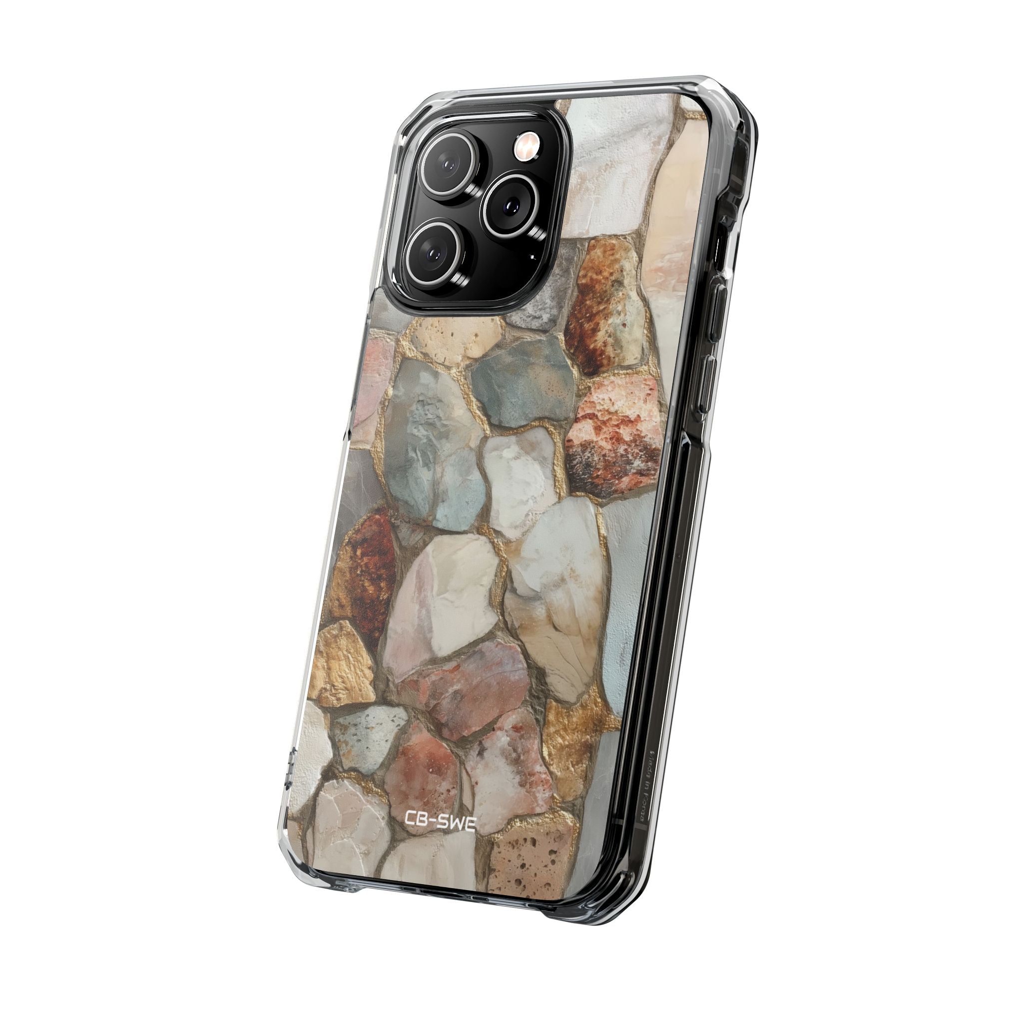 Stone Mosaic Dance iPhone Case - Impact