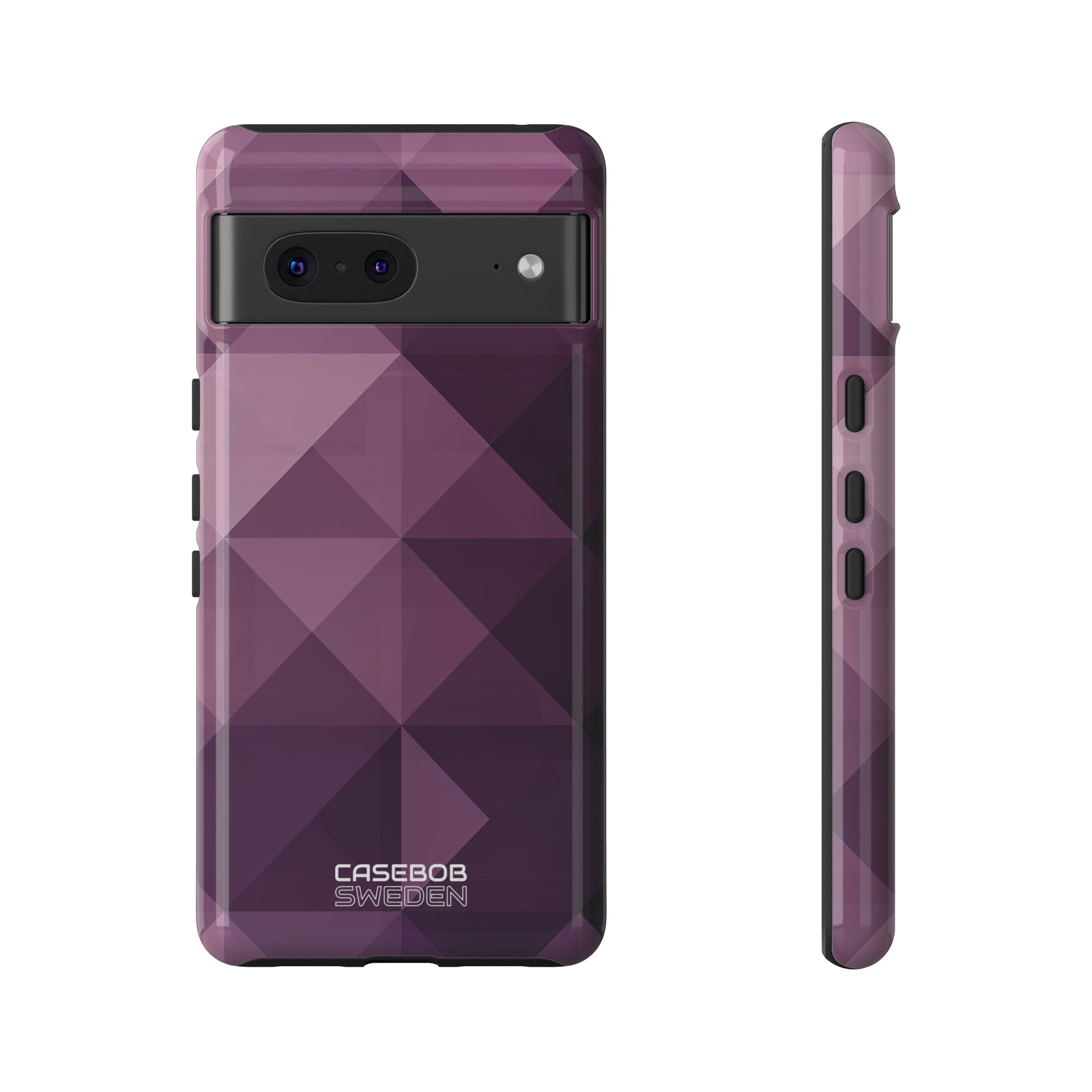 Mosaico geometrico viola Google Pixel 7 - Tough