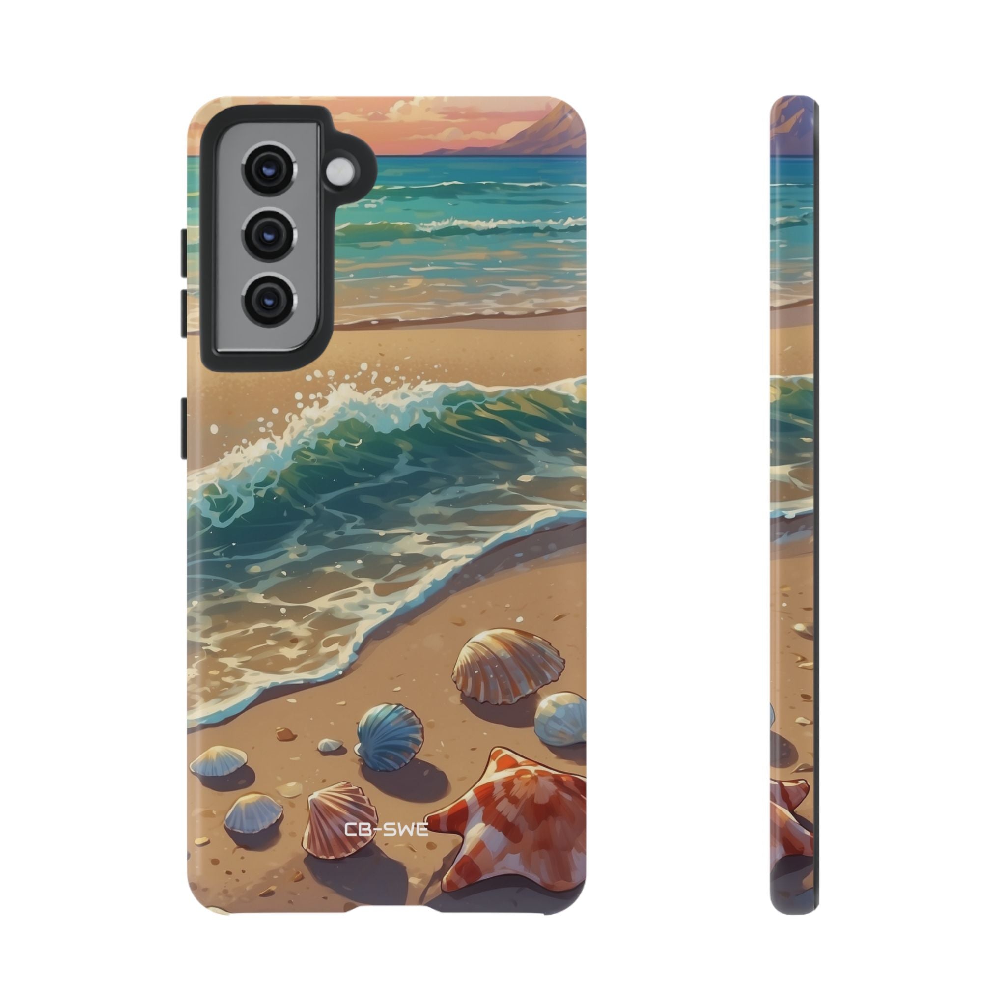Seashells Kiss Shore - Samsung Case
