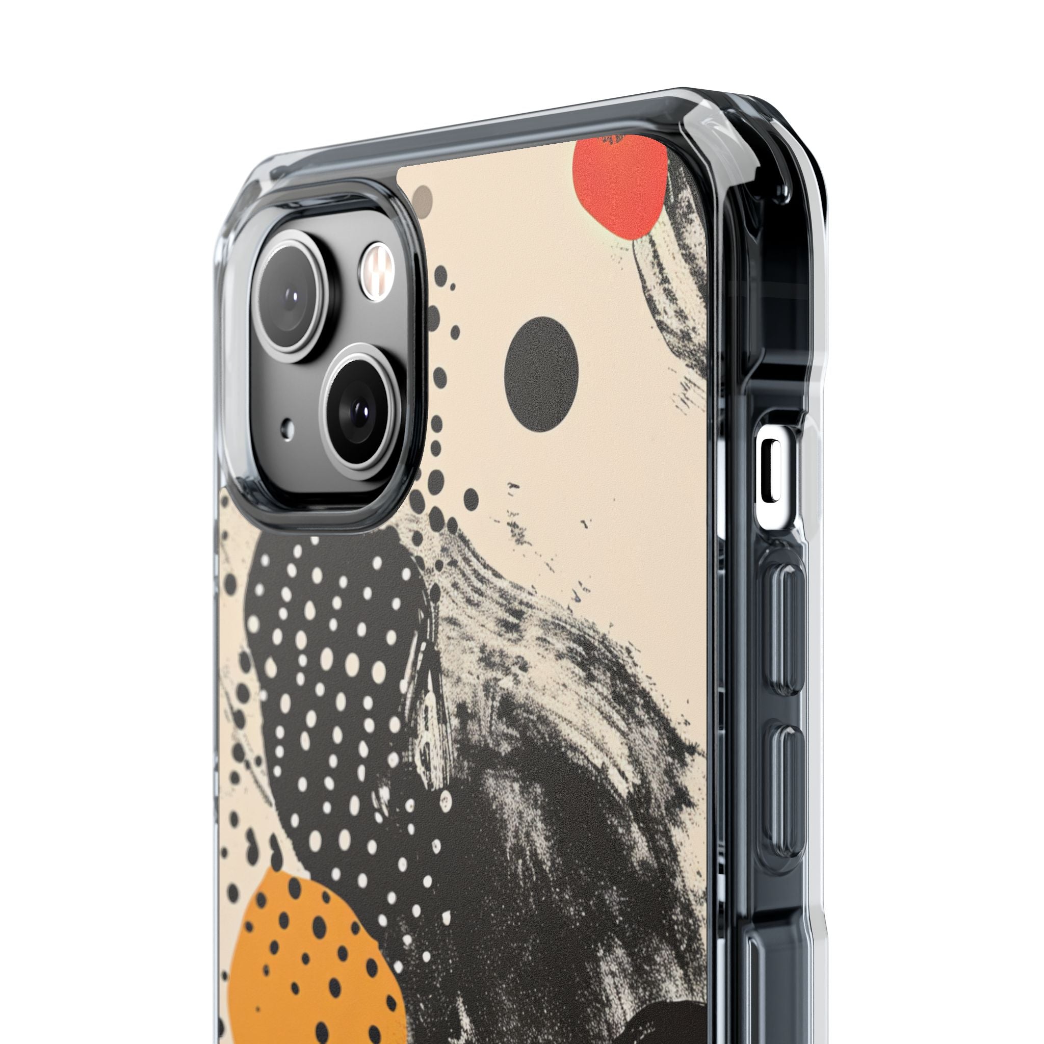 Swirl Chaos Geometry iPhone 14 - Impact Clear+