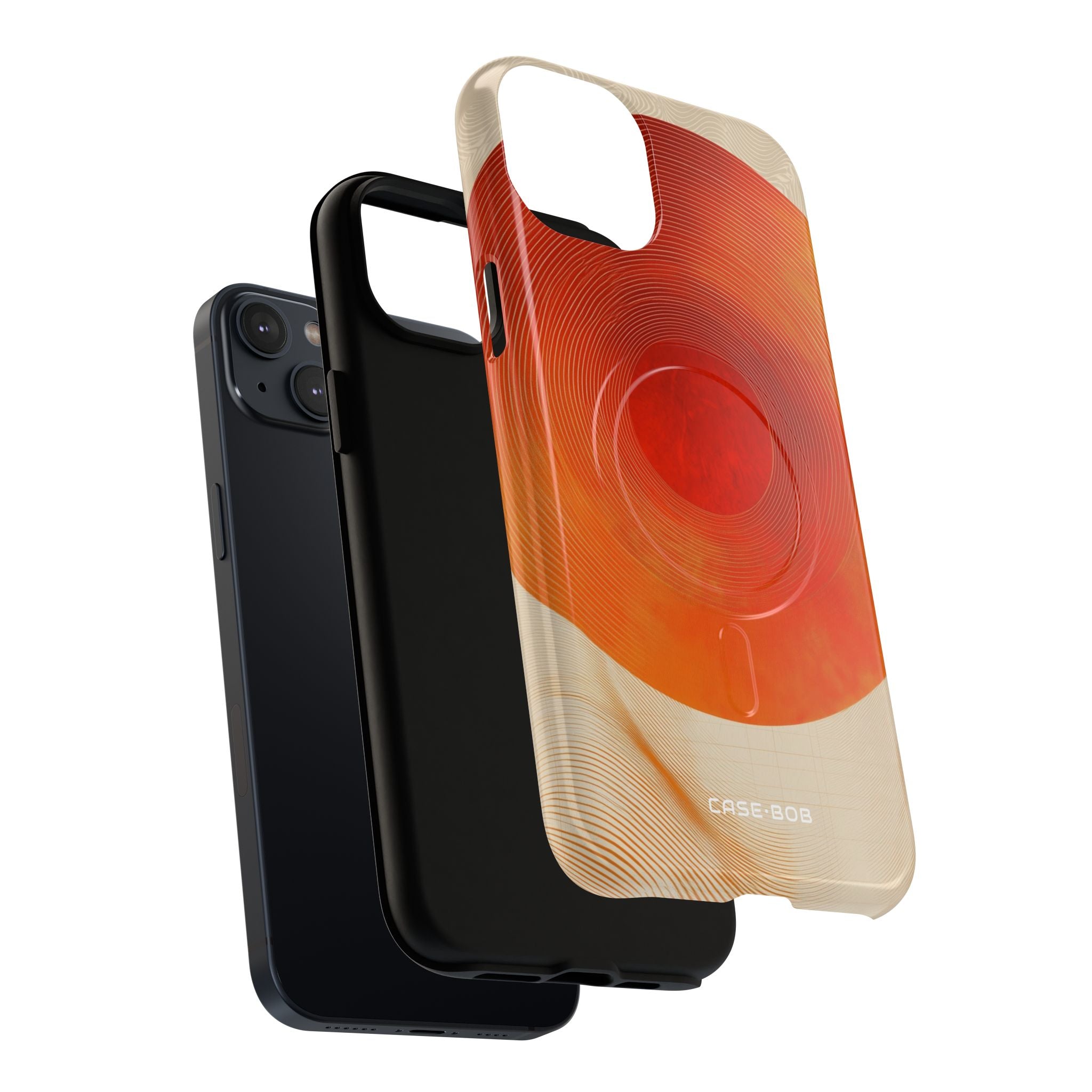 Sunburst Swirl iPhone 14 Plus Case - Tough+