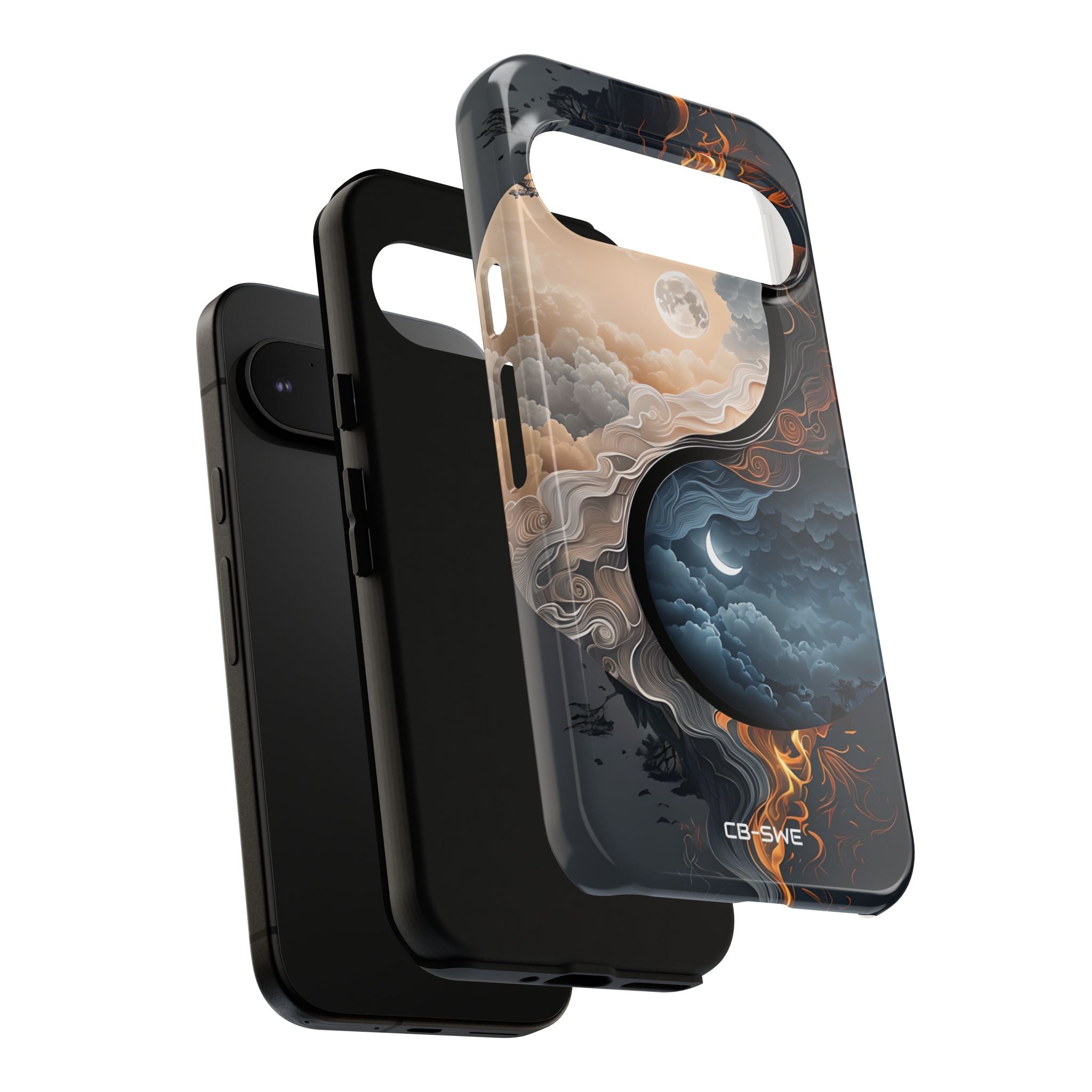 Moonlit Elemental Harmony - Google Pixel Case