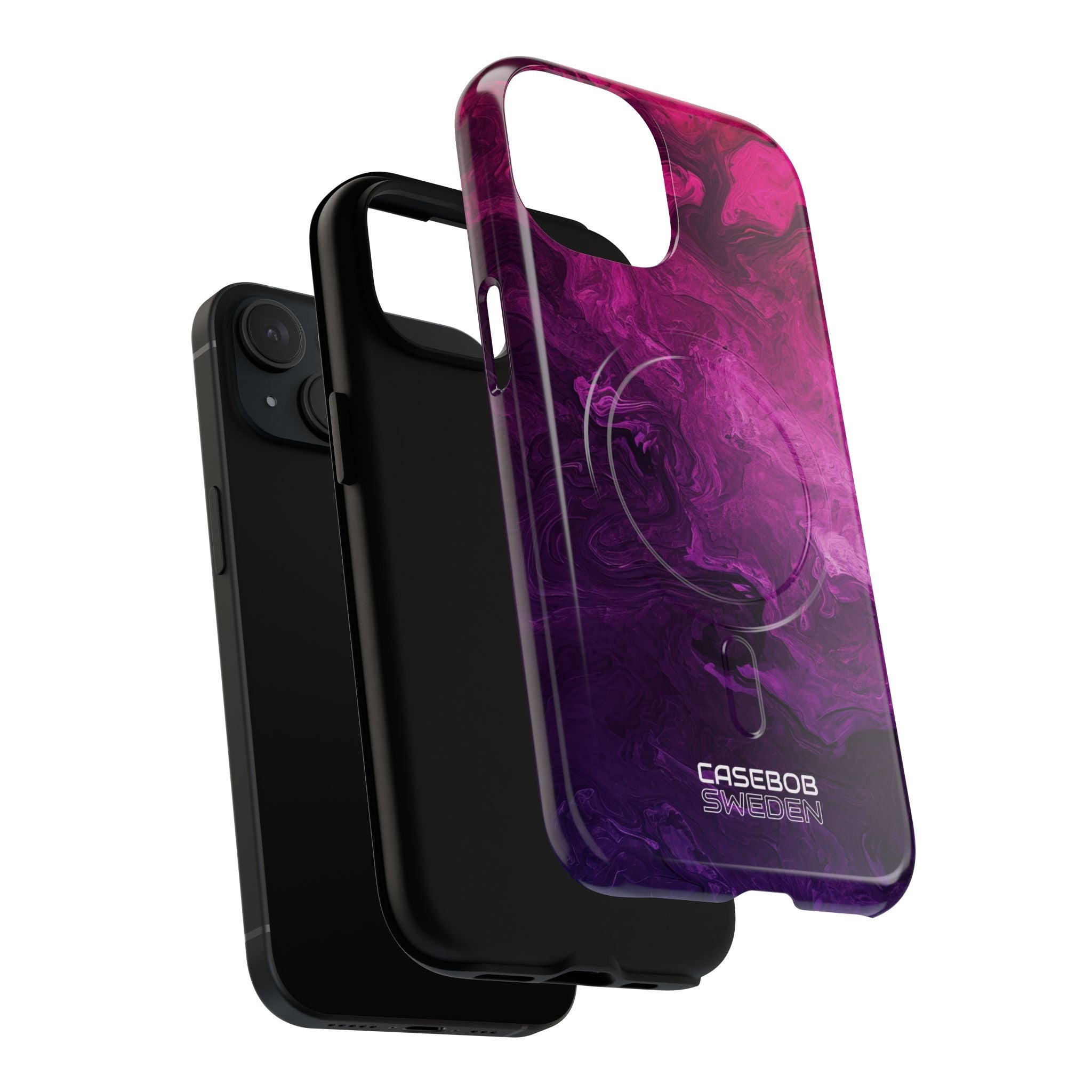 Cosmic Color Swirl iPhone 15 - Tough+