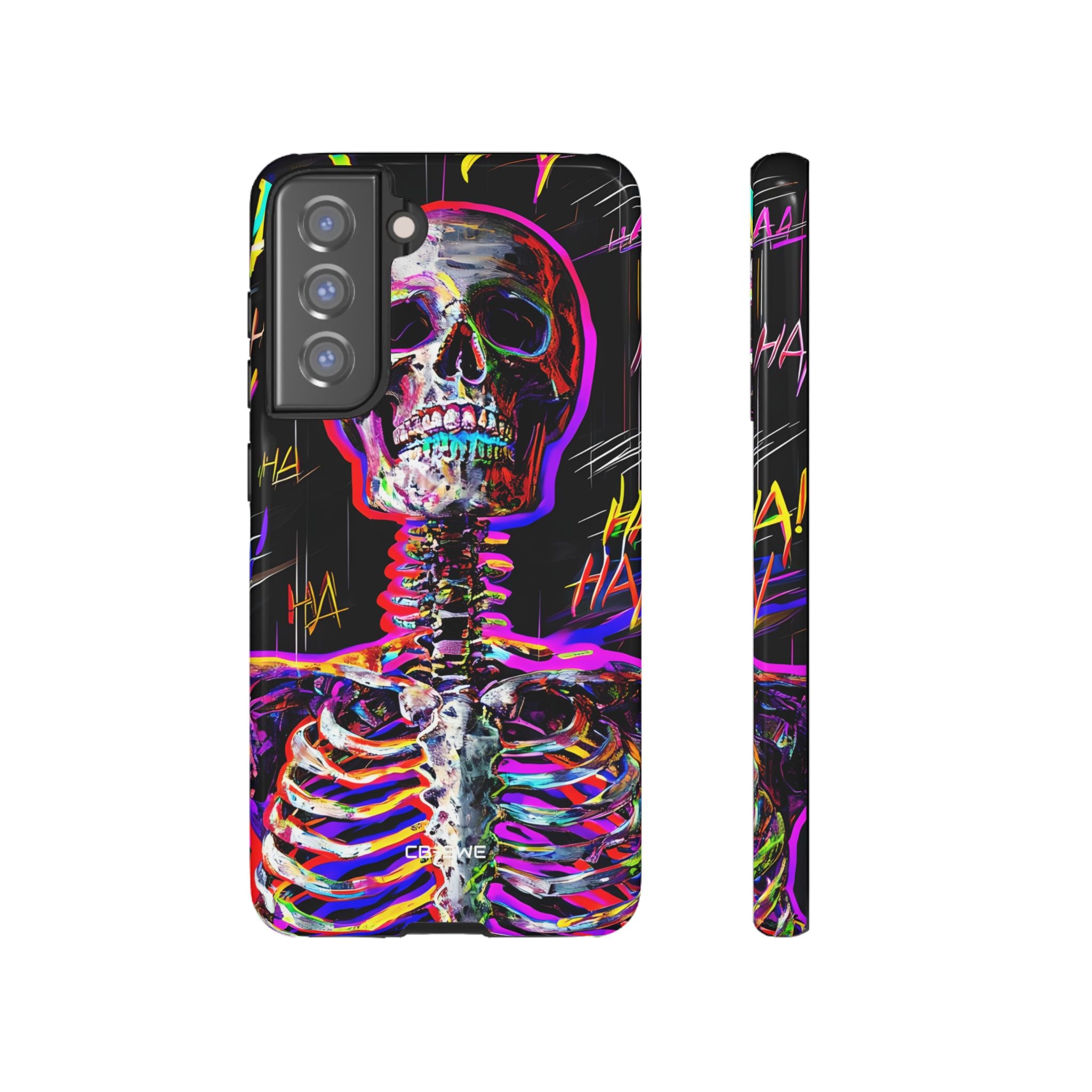 Neon Skeleton Chaos - Samsung Case