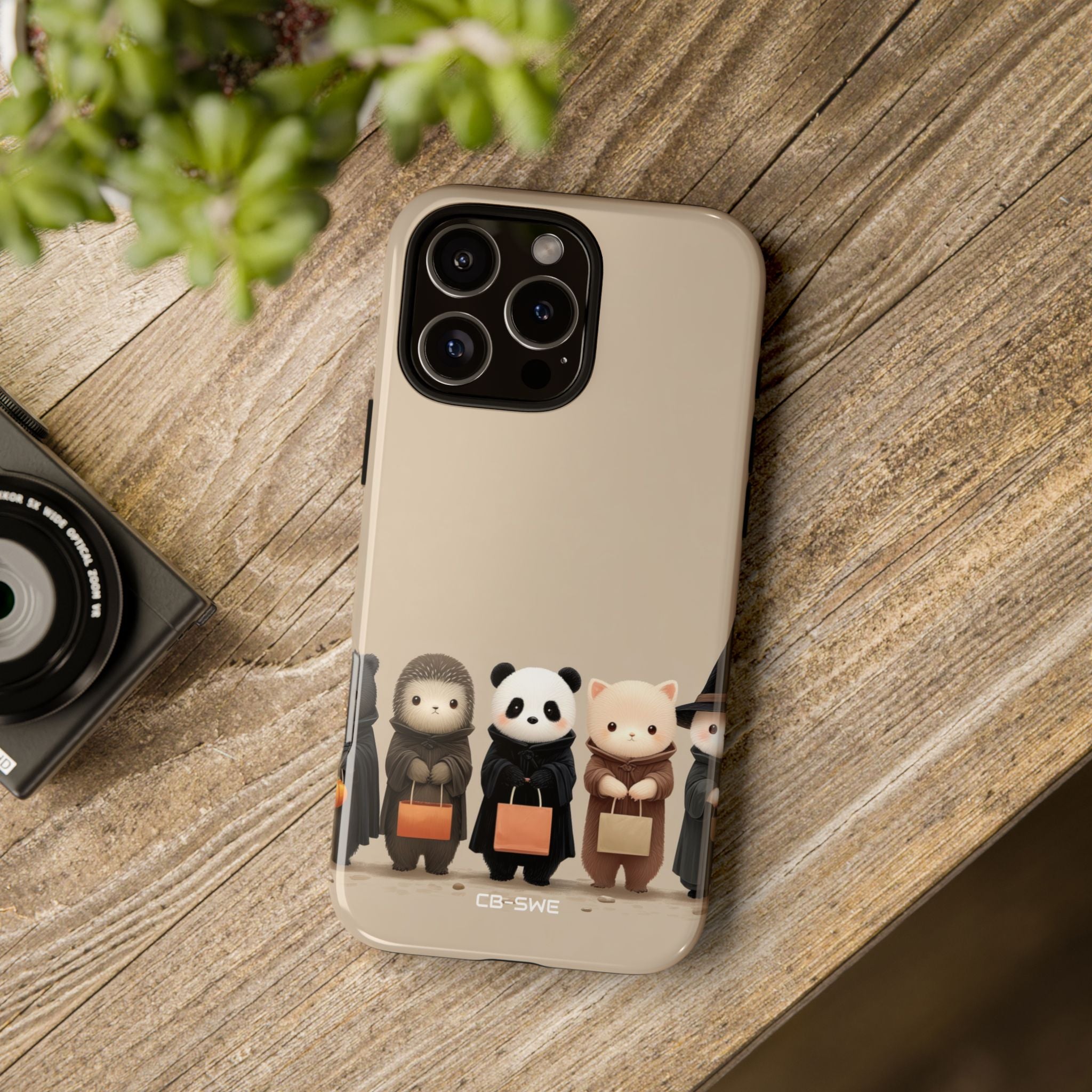 Whimsical Friends Gather - iPhone Case