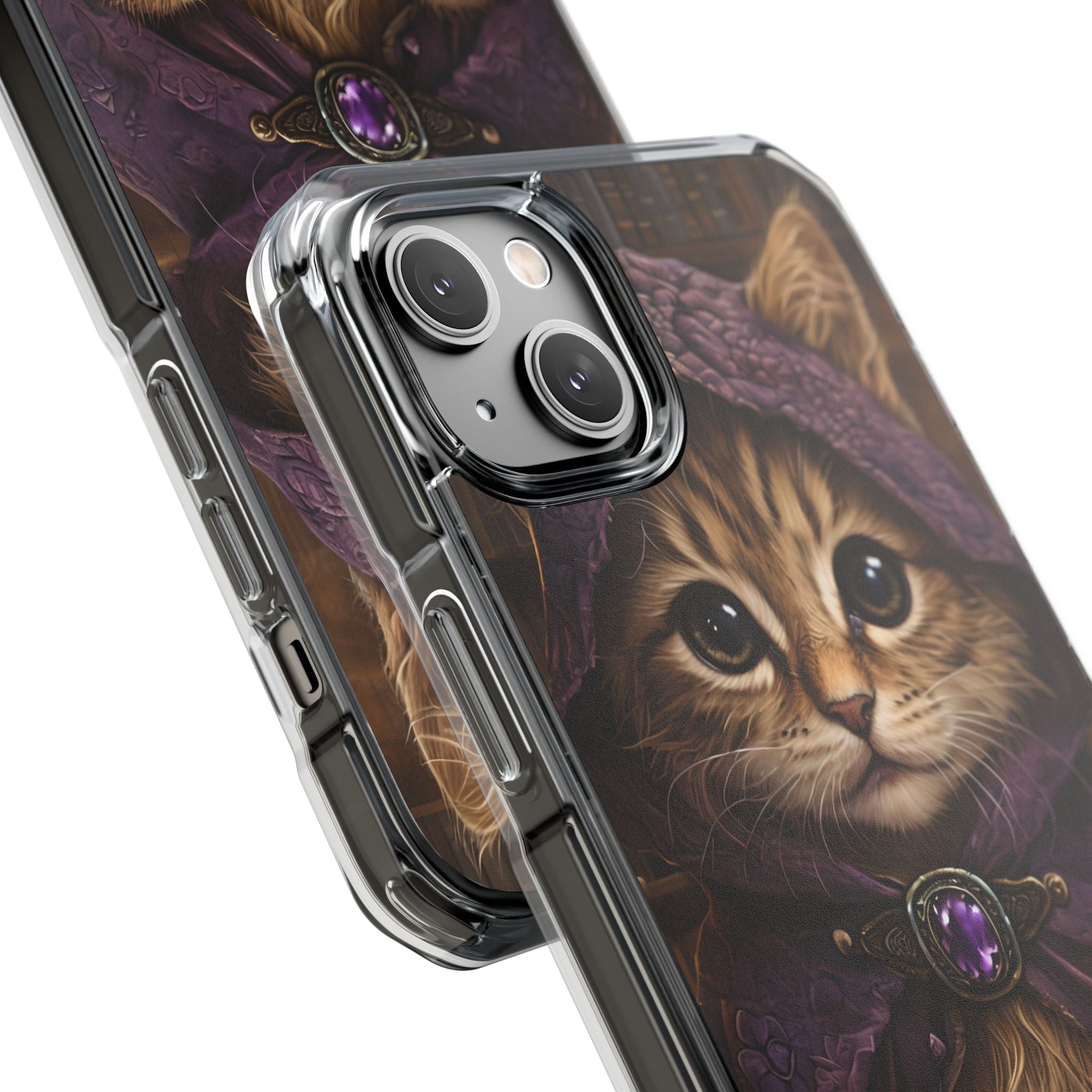 Mystical Wizard Cat iPhone Case - Impact