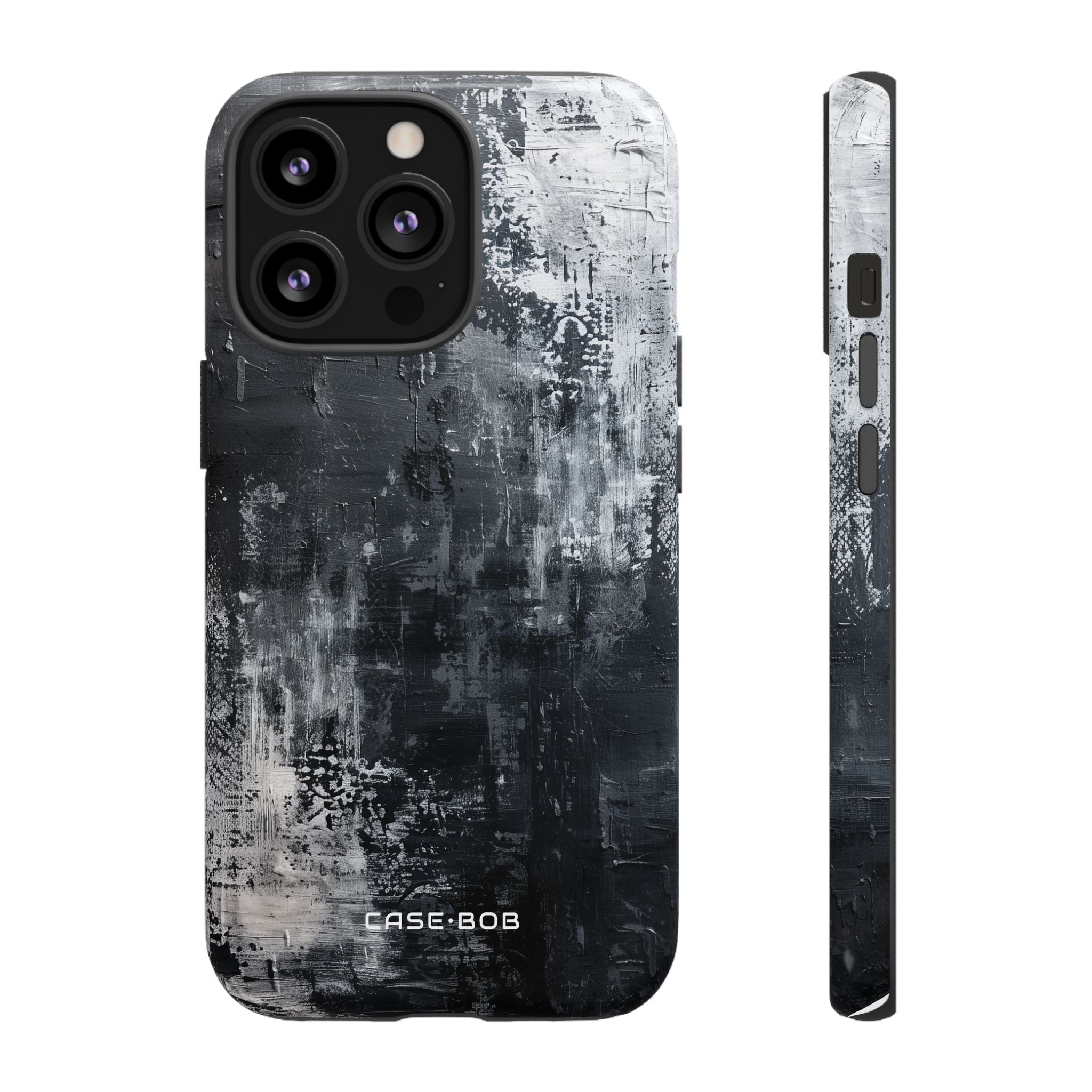 Textured Blackscape iPhone 13 Pro Case - Tough