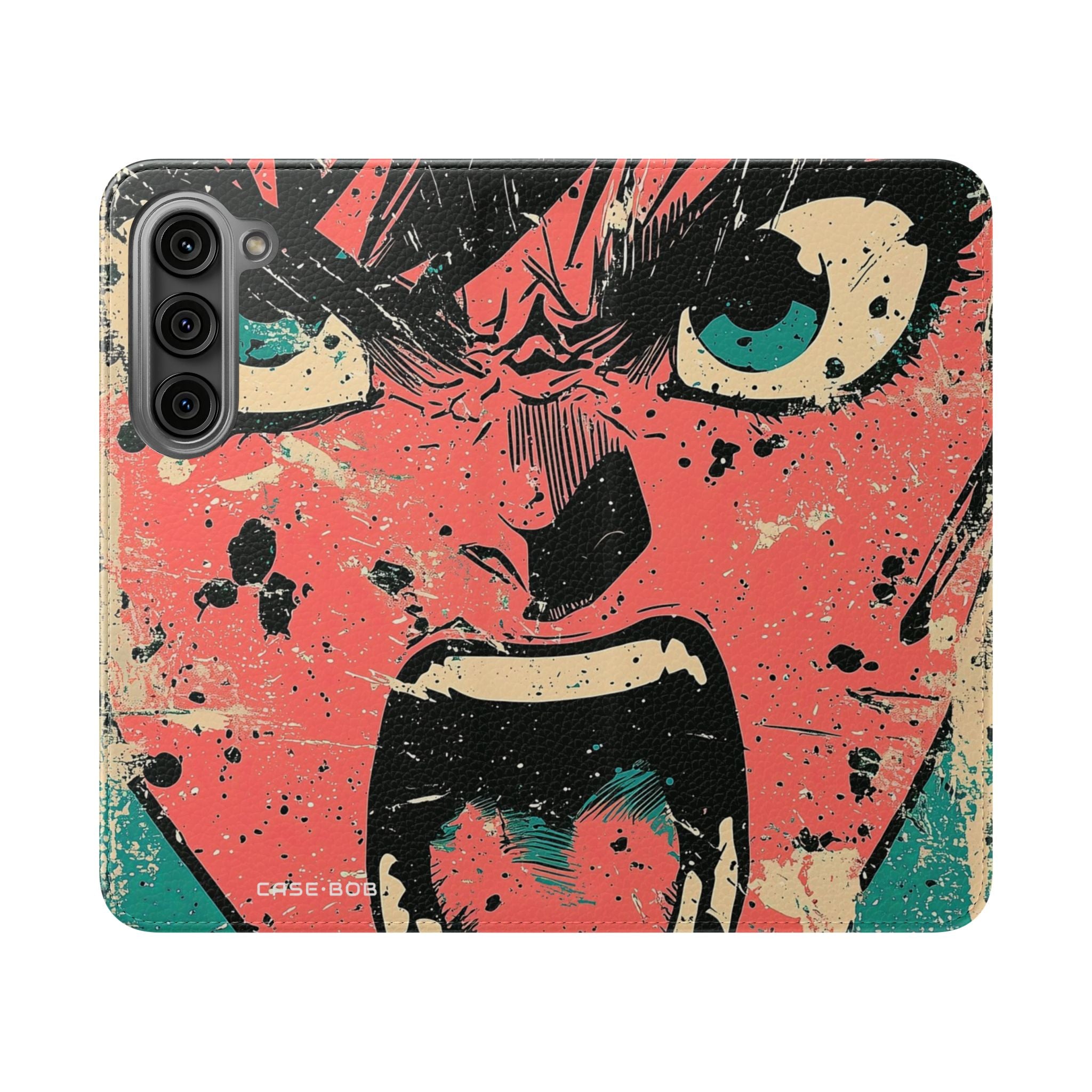 Shouting Face Burst - Samsung S23 Case - Wallet