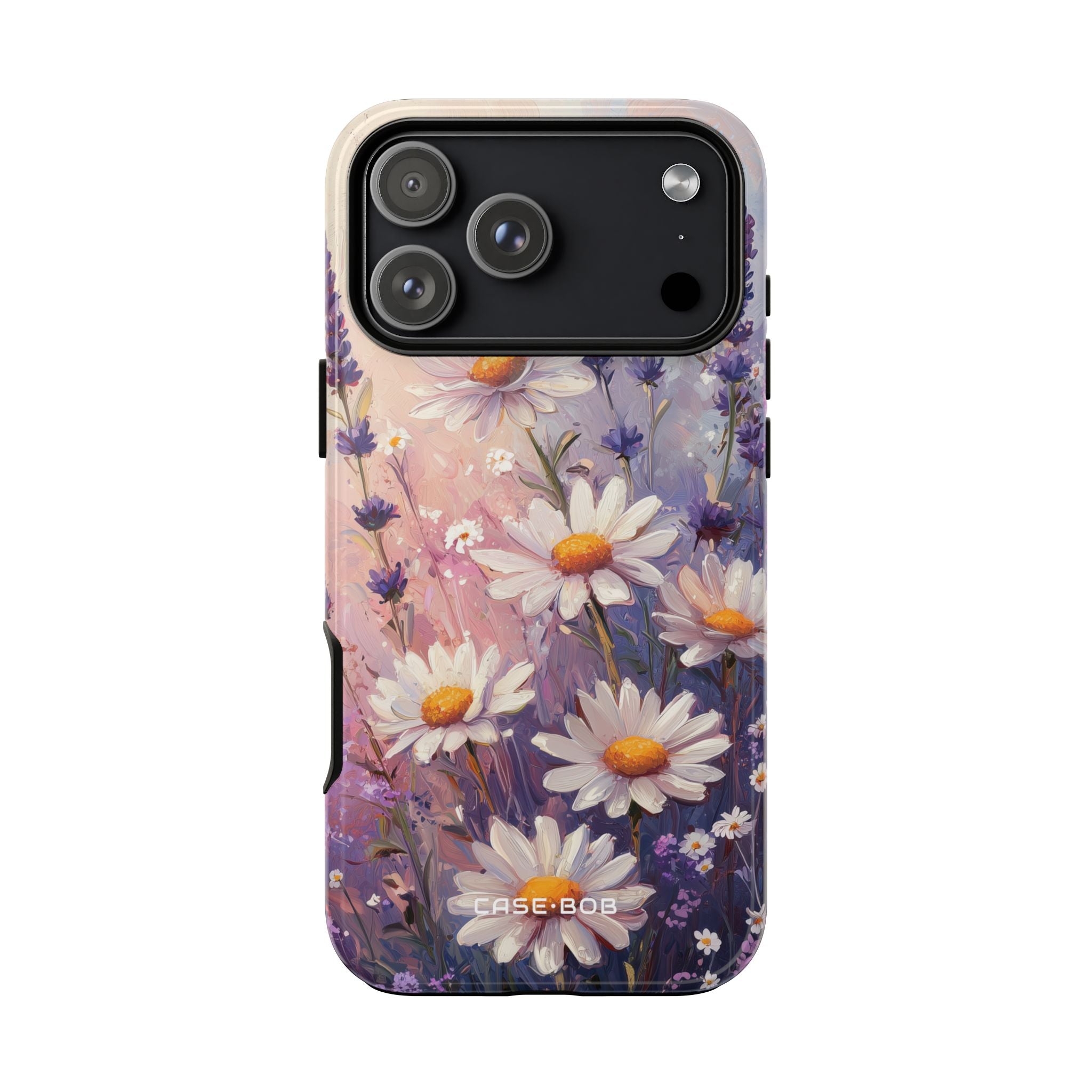 Daisy Lavender Bloom iPhone 17 Pro Max Case - Tough