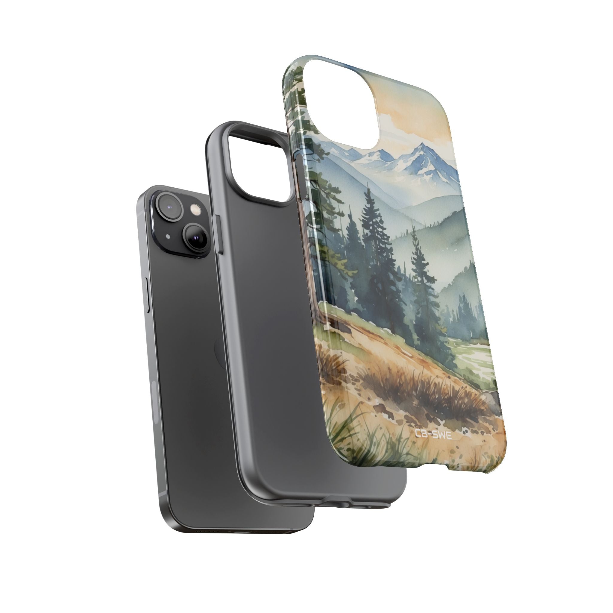 Whispers Paint Horizon - iPhone Case