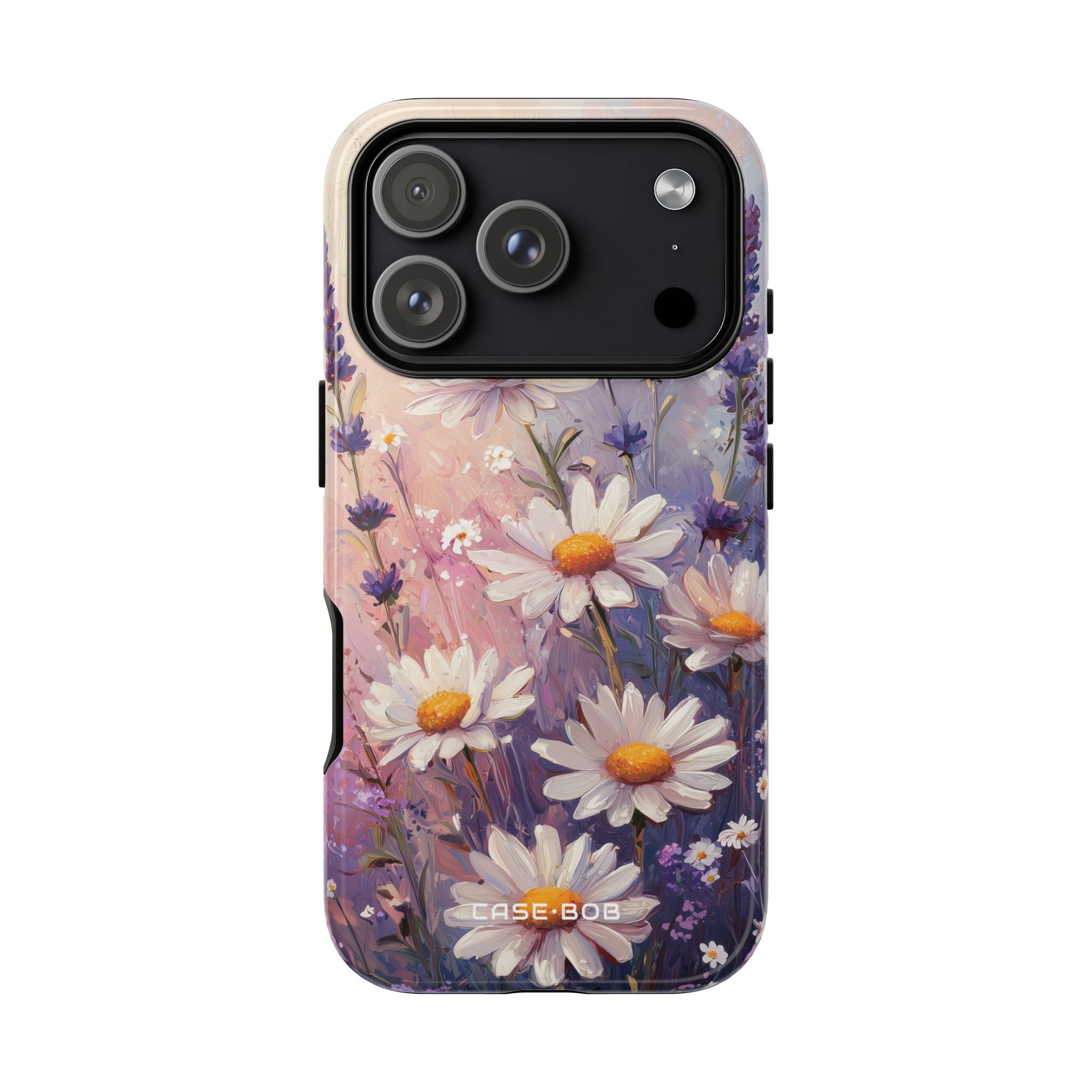 Daisy Lavender Bloom iPhone 17 Pro Case - Tough