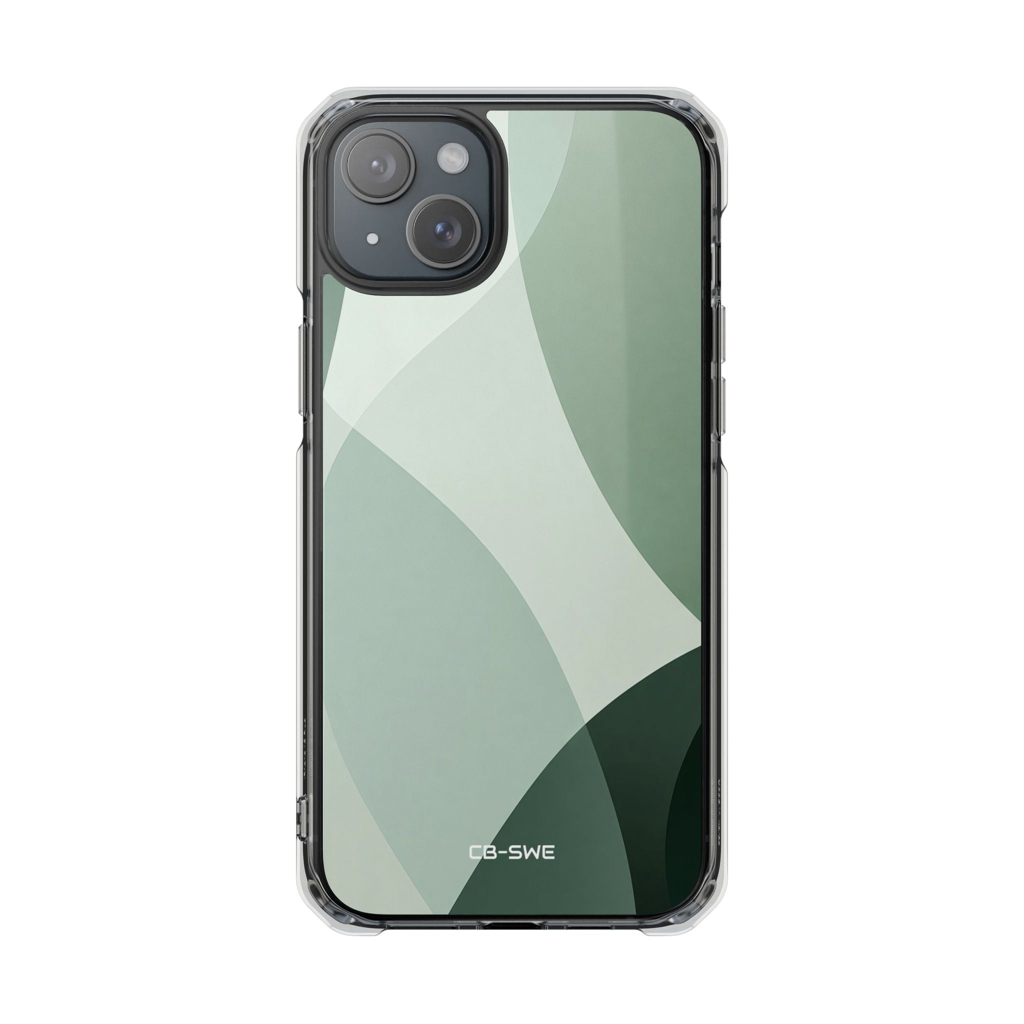 Flowing Green Harmony iPhone Case - Impact