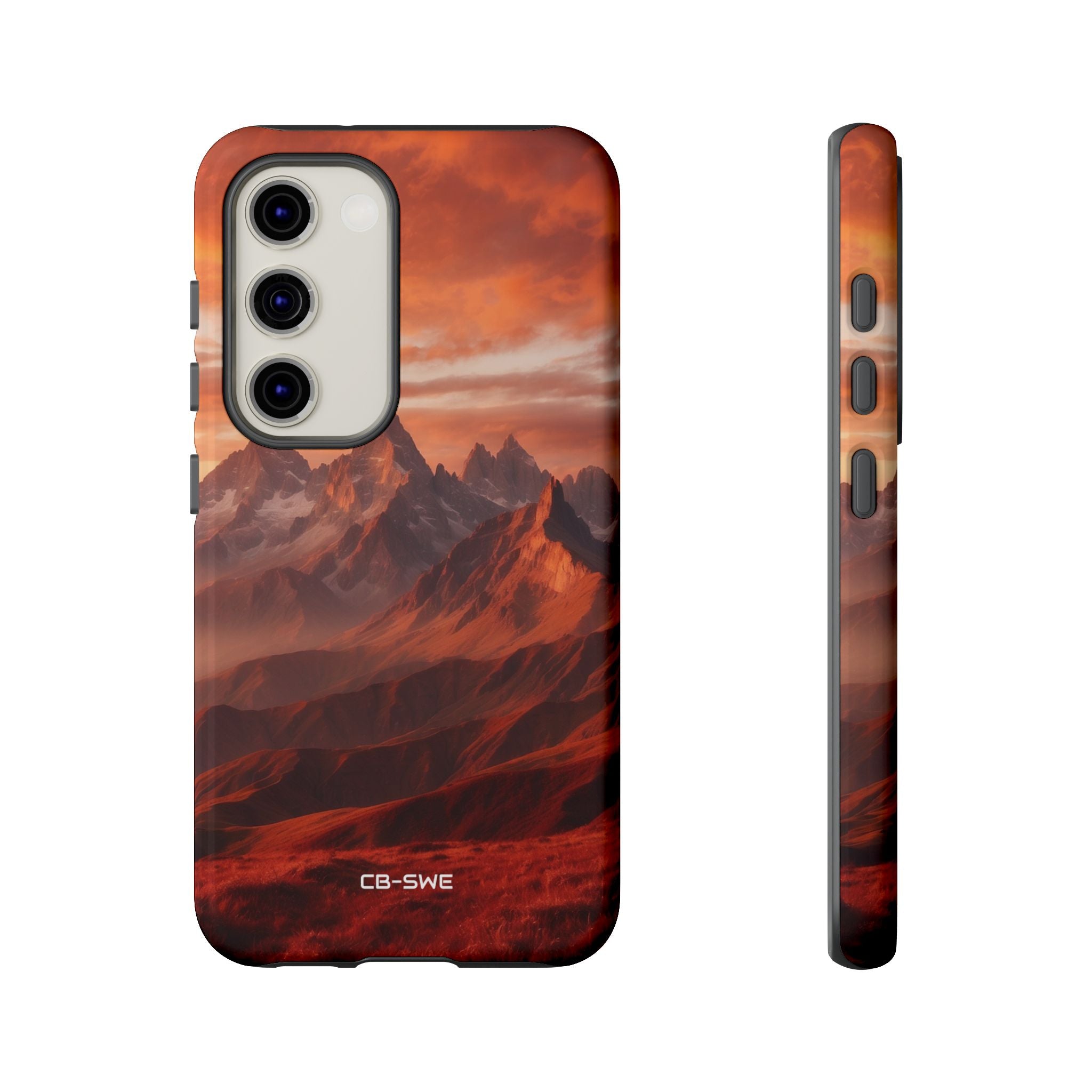 Mountain Peaks Glowing - Samsung Case