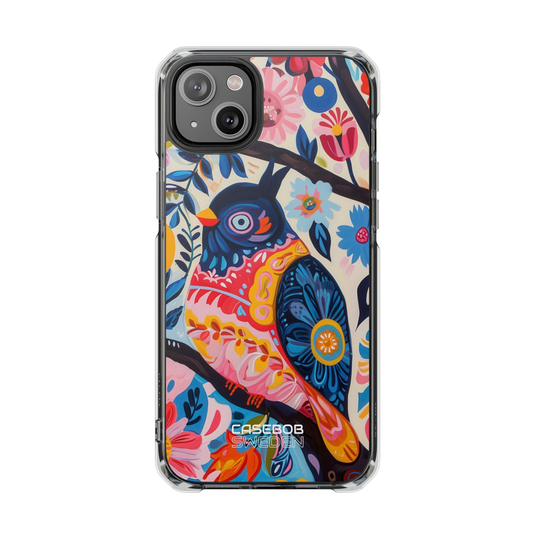 Whimsical Owl Garden iPhone 14 - Impact Clear+