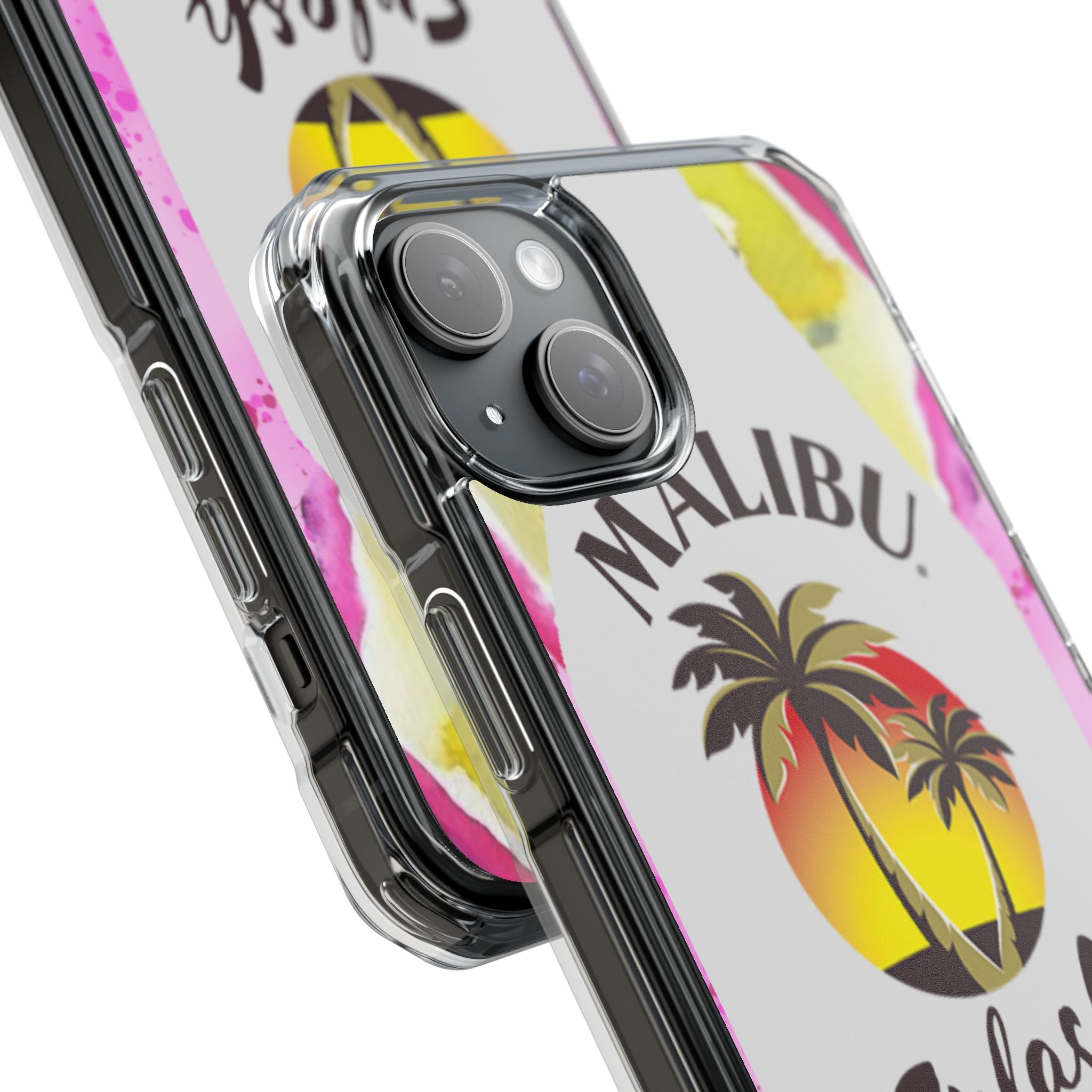 Tropical Sunset Splash iPhone Case - Impact