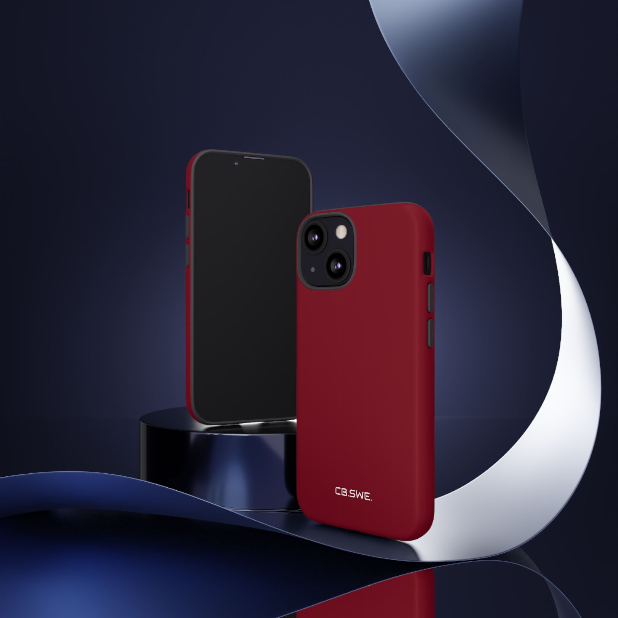 Burgundy iPhone Case - Tough