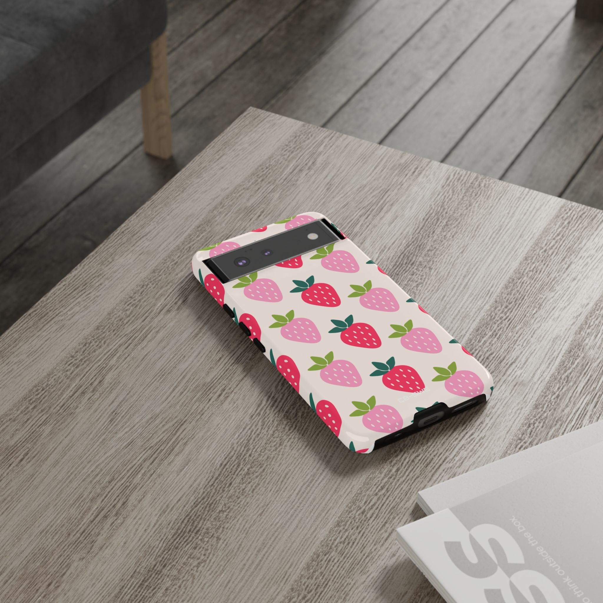 Vibrant Strawberry Rhythm - Google Pixel Case