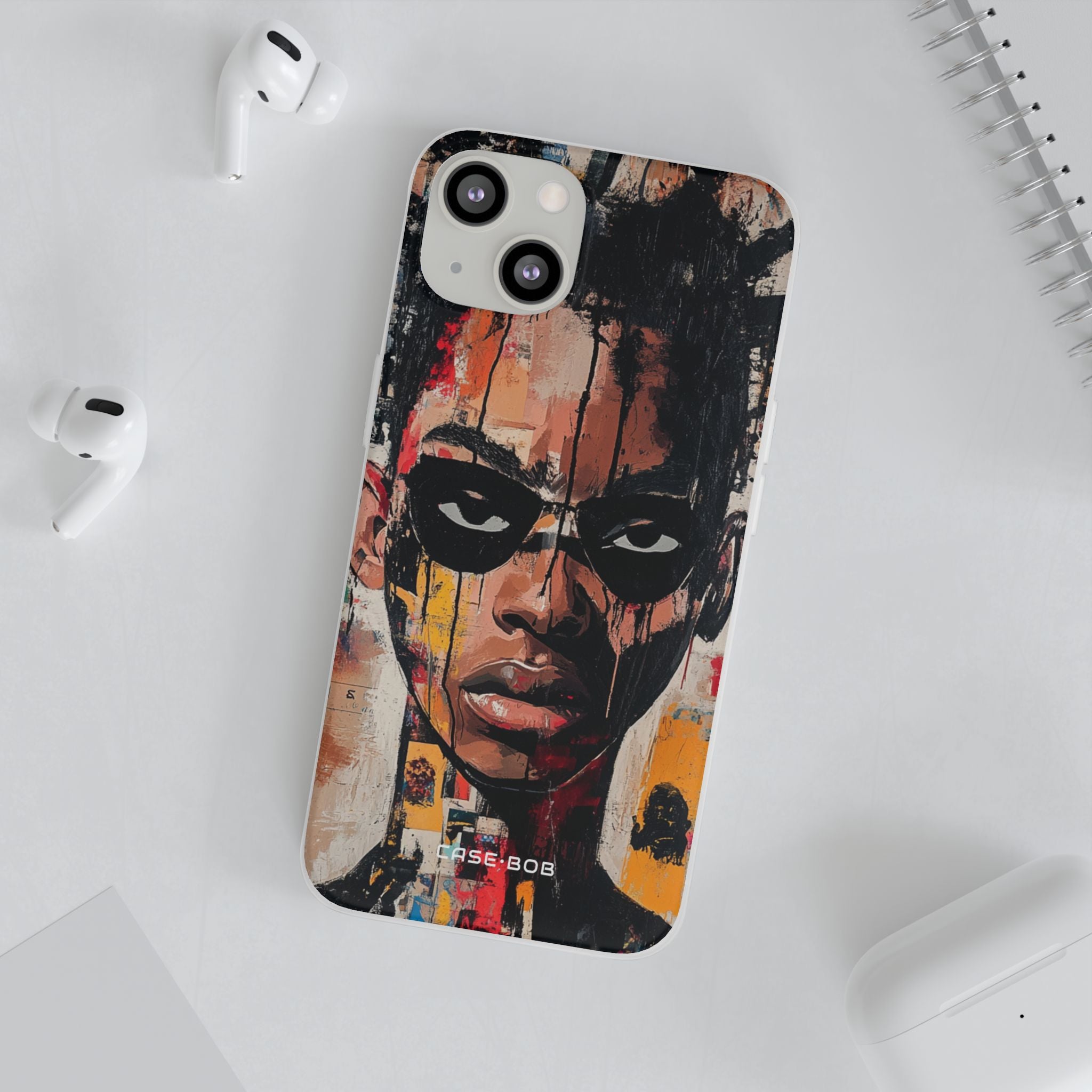 Masked Portrait Drips iPhone 13 - Soft