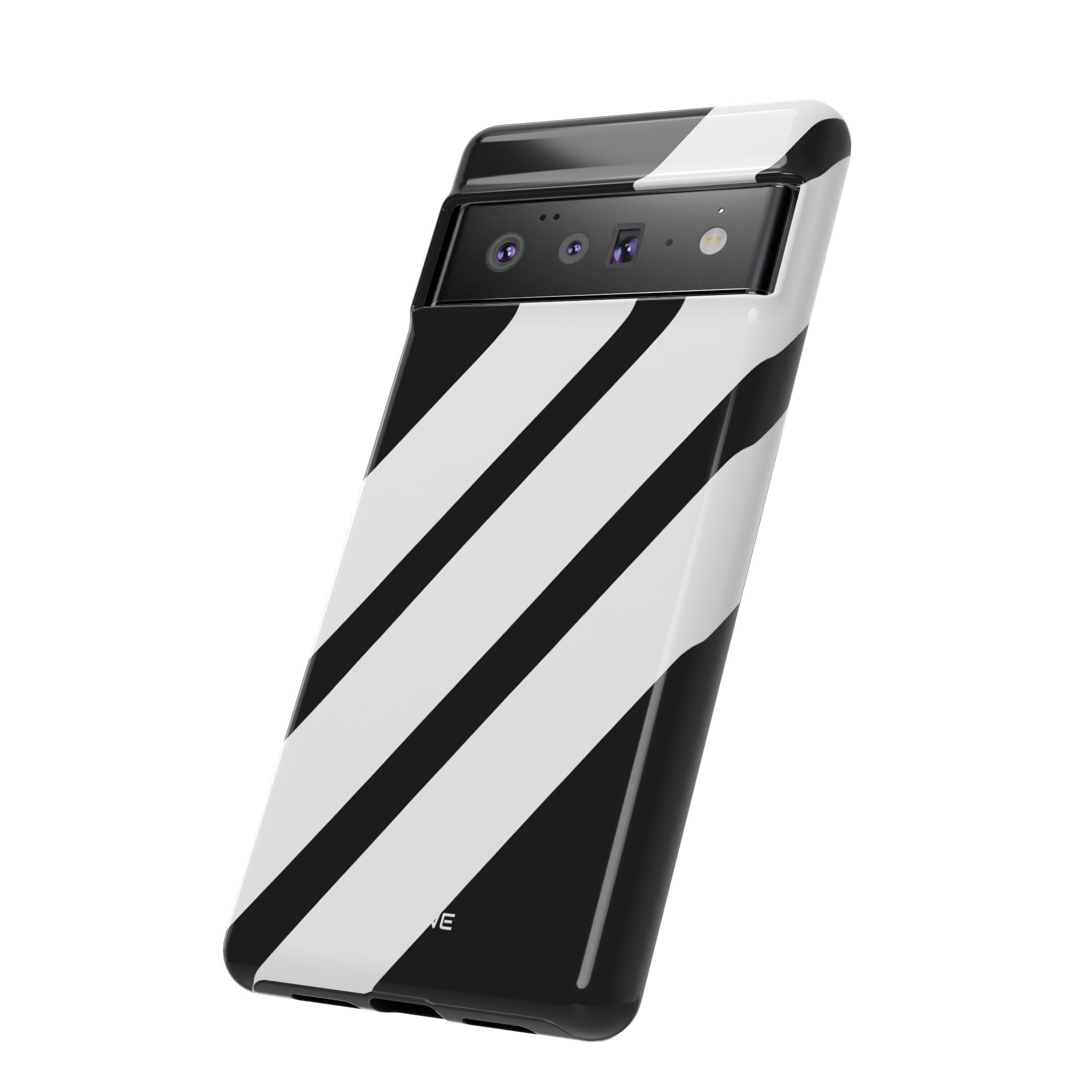 Monochrome Diagonal Symmetry - Google Pixel Case