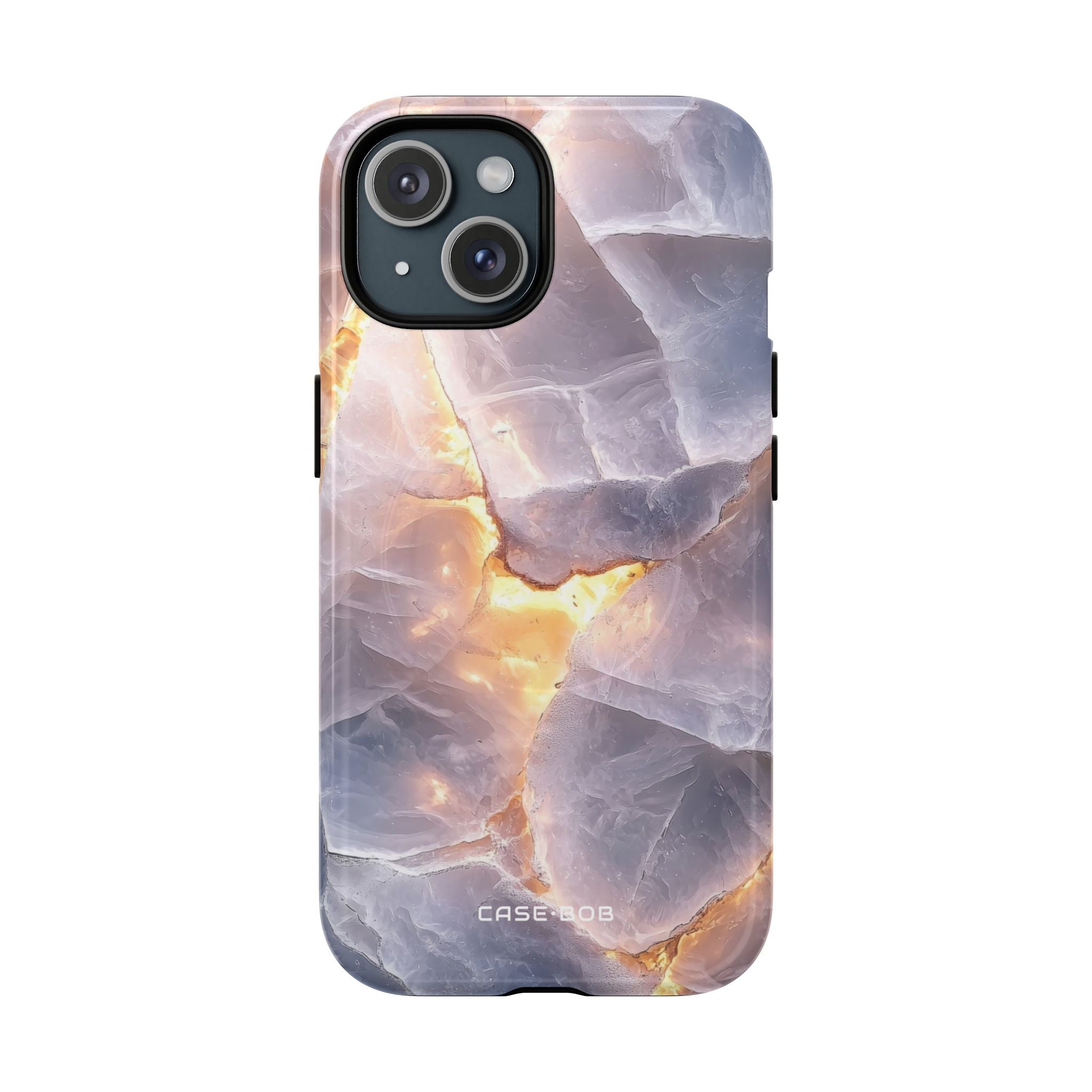 Crystal Veins iPhone 15 Case - Tough+