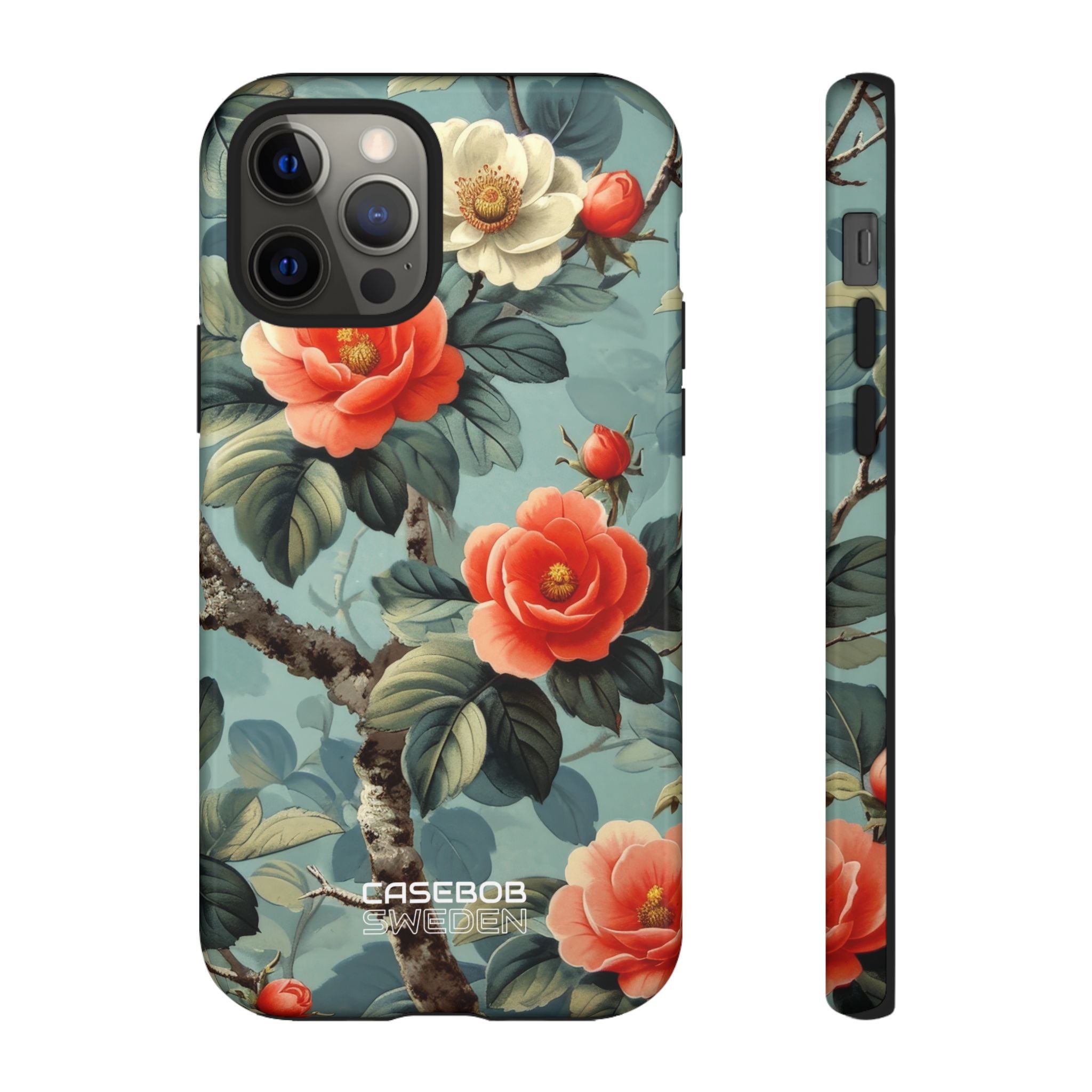 Coral Blossom Tapestry iPhone 12 - Tough