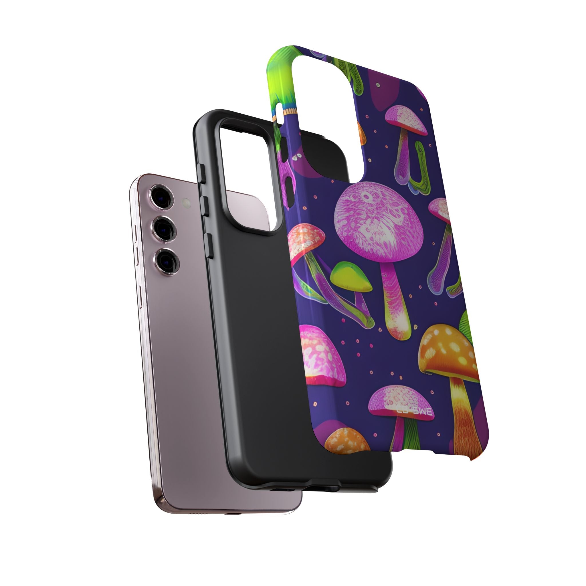 Neon Mushroom Dreams - Samsung Case