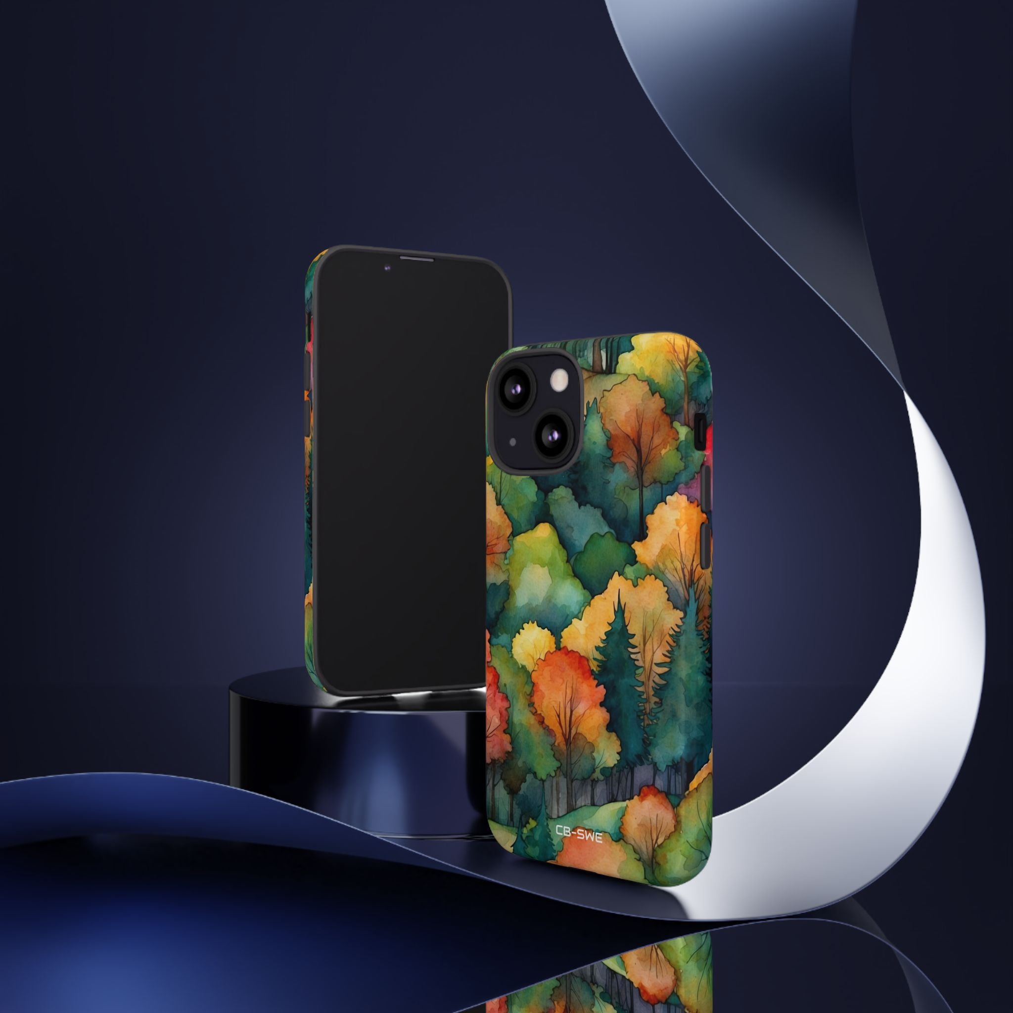 Autumn Leaves Dance - iPhone Case
