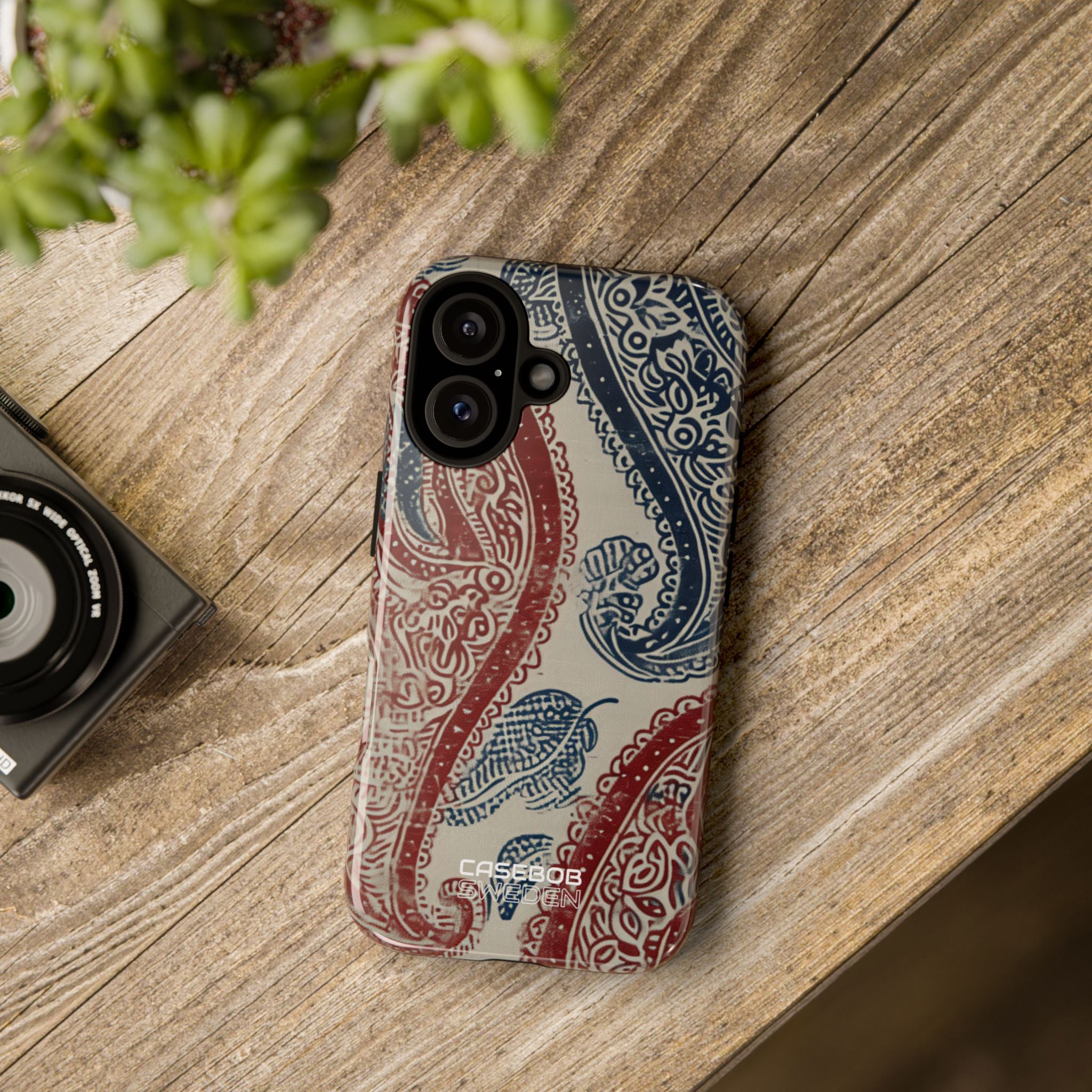 Ornate Paisley Swirl iPhone 16 - Tough