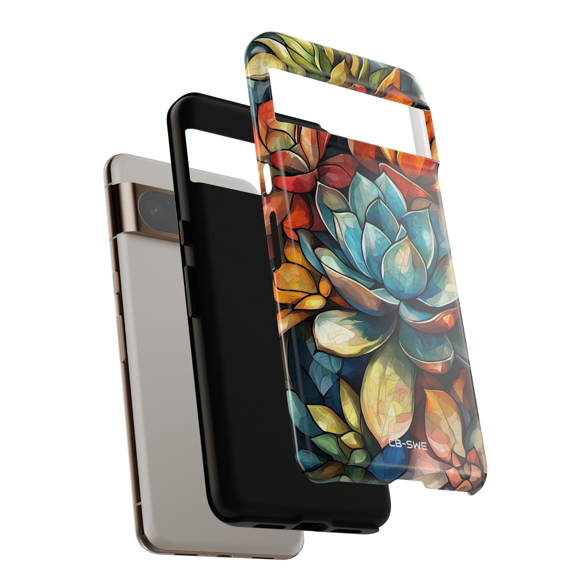 Vibrant Succulent Garden - Google Pixel Case