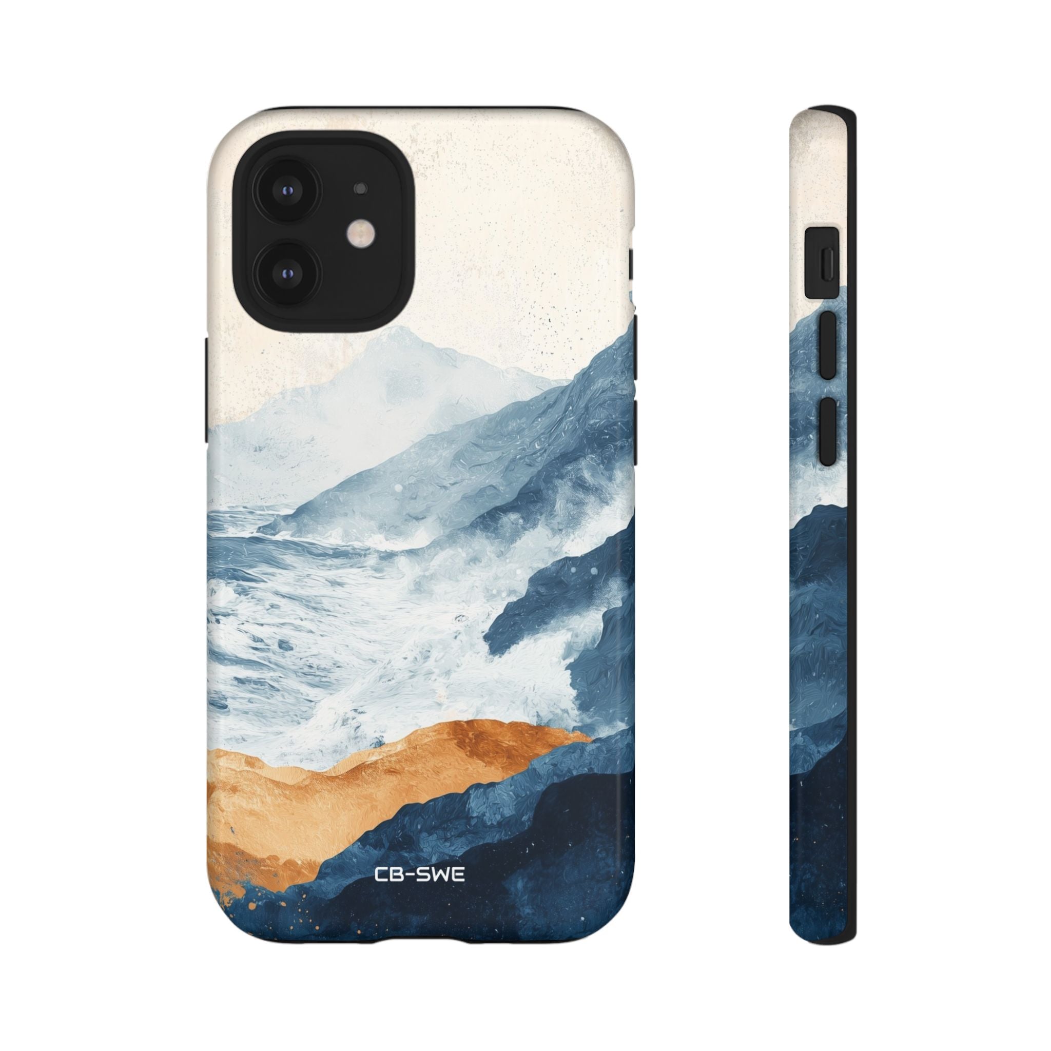 Waves Embrace Shore - iPhone Case