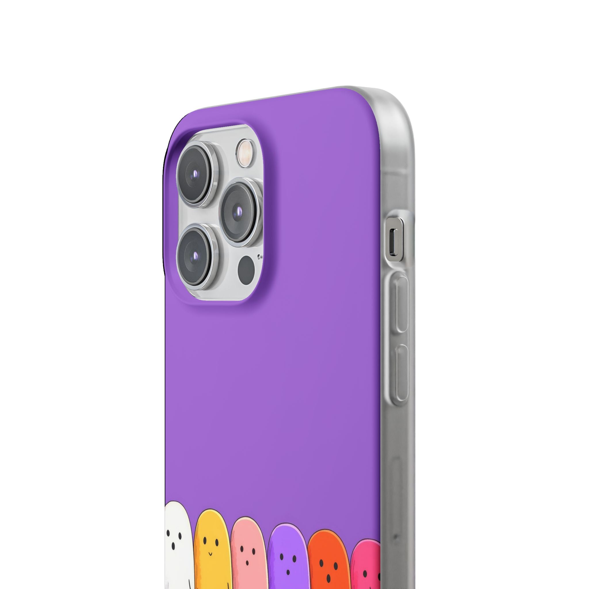 Colorful Ghosts iPhone 14 Pro Max Case - Soft
