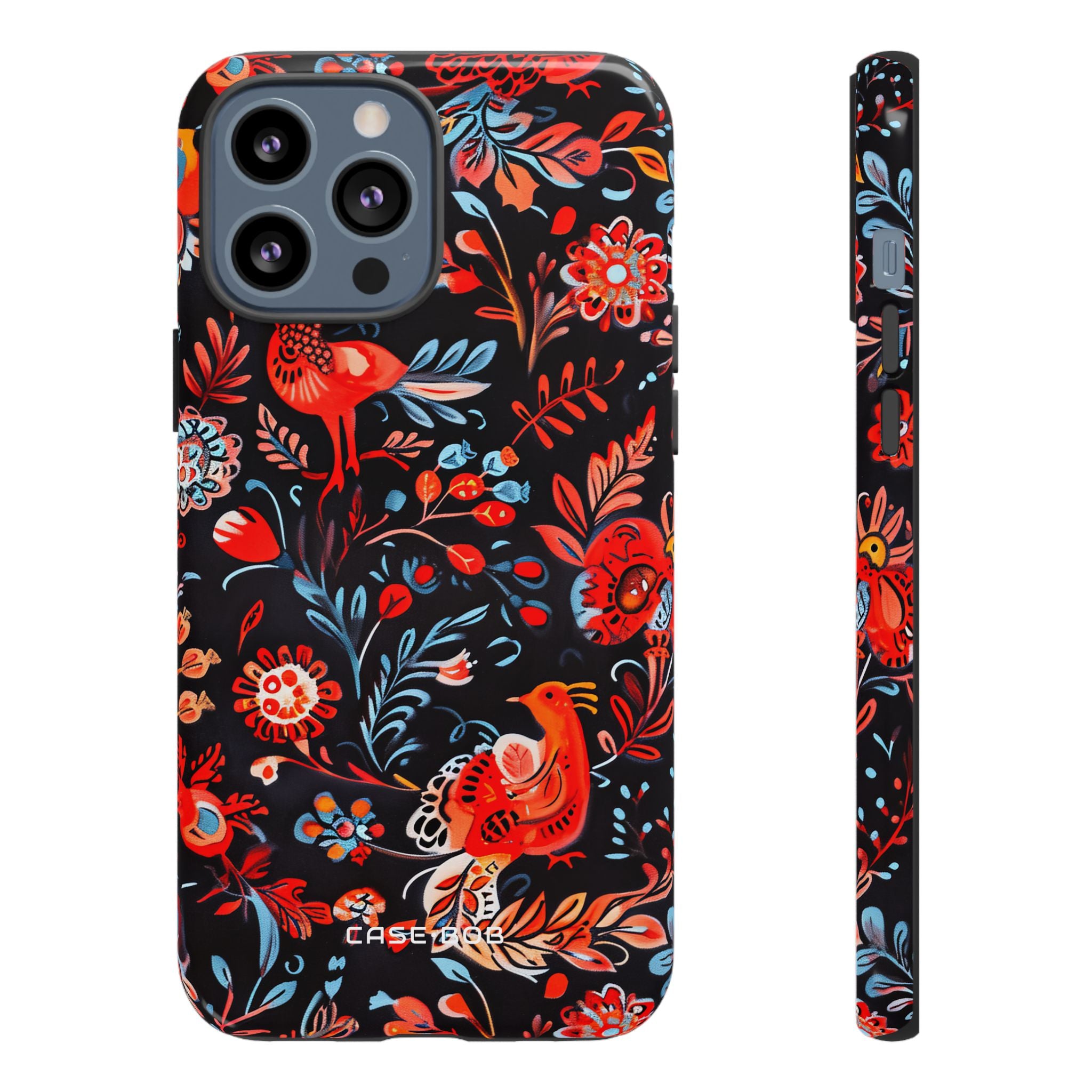 Vivid Birdscape iPhone 13 Pro Max Case - Tough