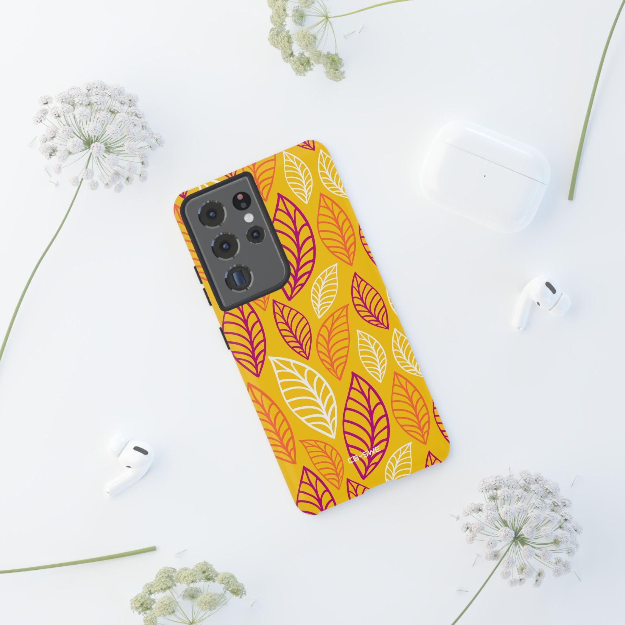 Vibrant Leaf Symphony - Samsung Case