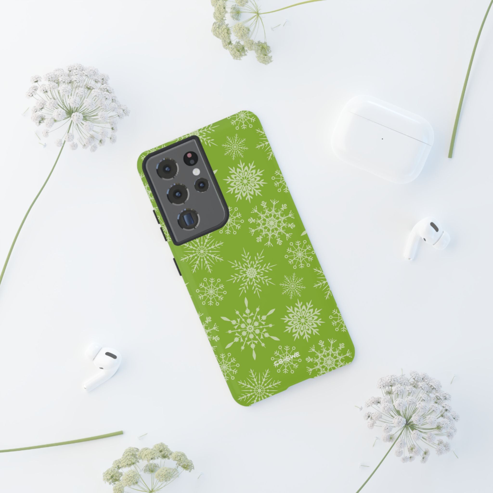 Snowflakes Dance Whimsically - Samsung Case