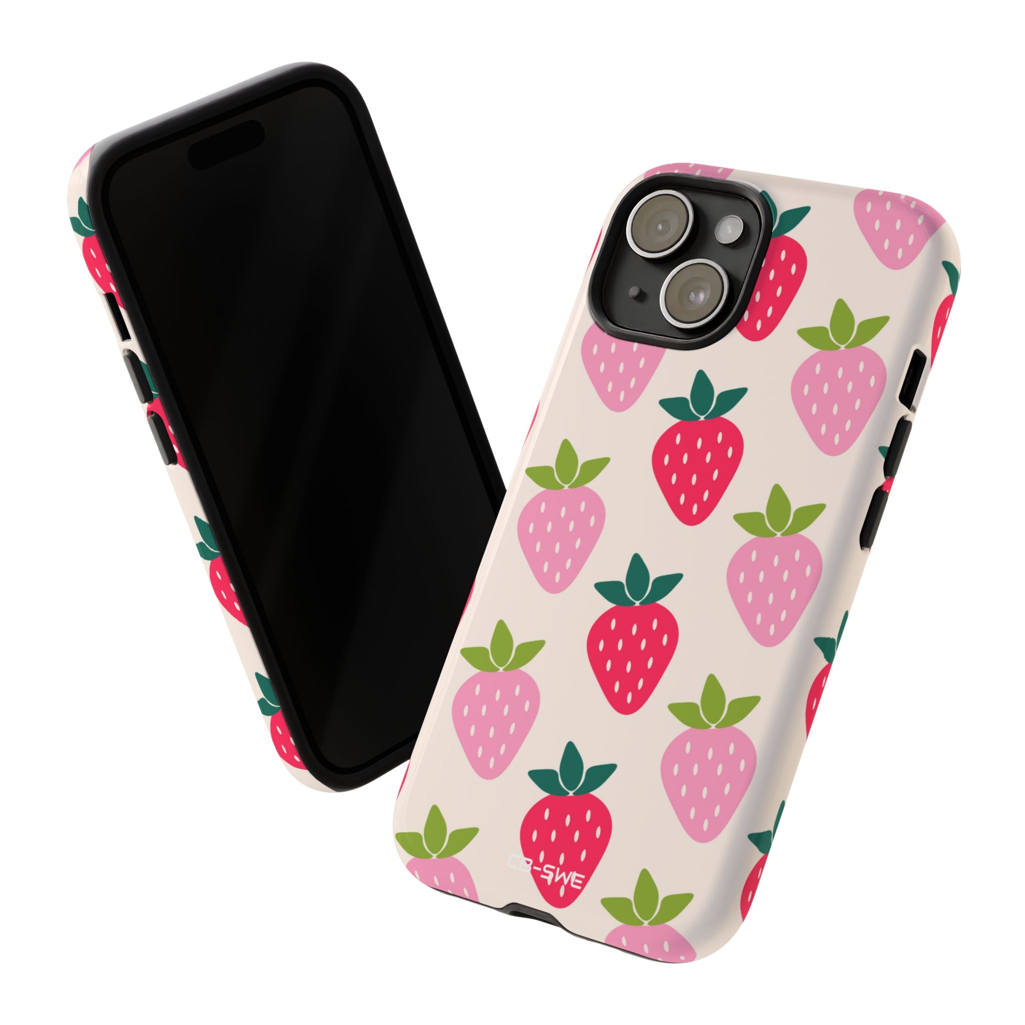 Vibrant Strawberry Rhythm - iPhone Case