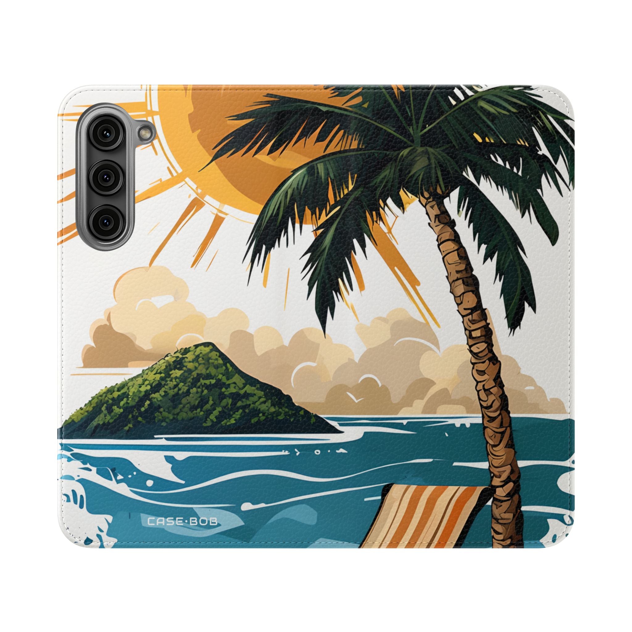 Palm Sunscape - Samsung S23+ Case - Wallet