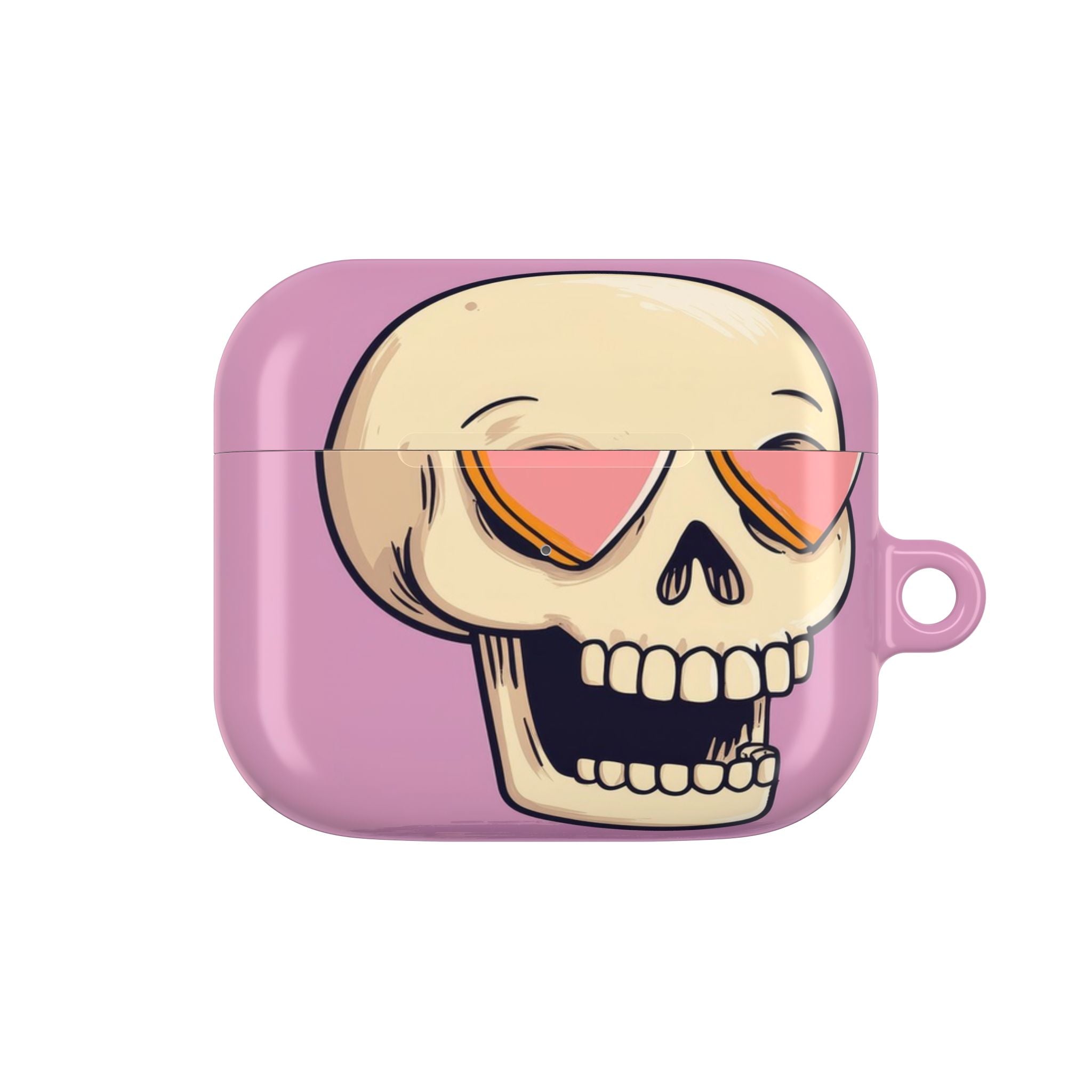 Heart Eyes Skull - AirPods Case