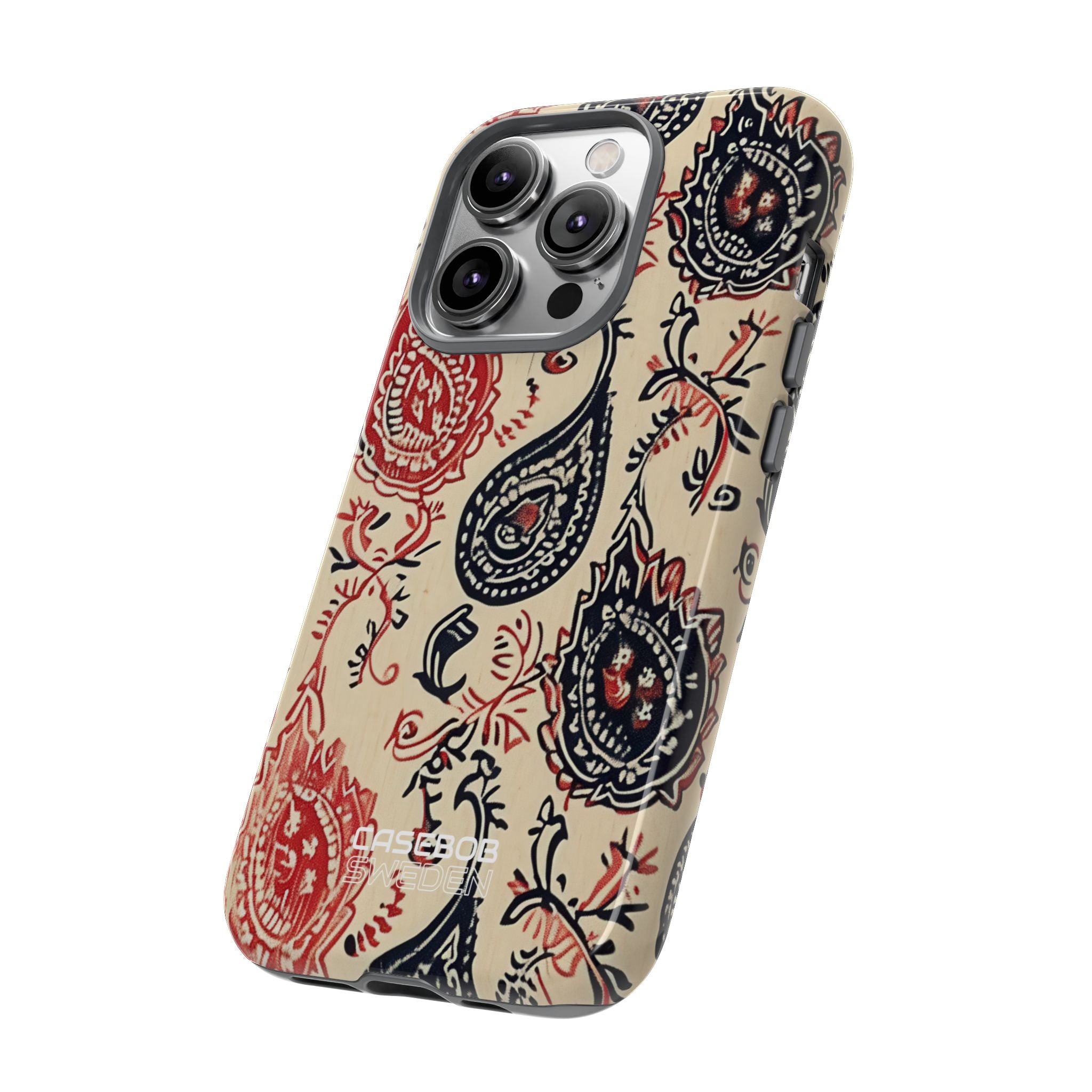 Tourbillon Paisley Marine iPhone 14 - Tough