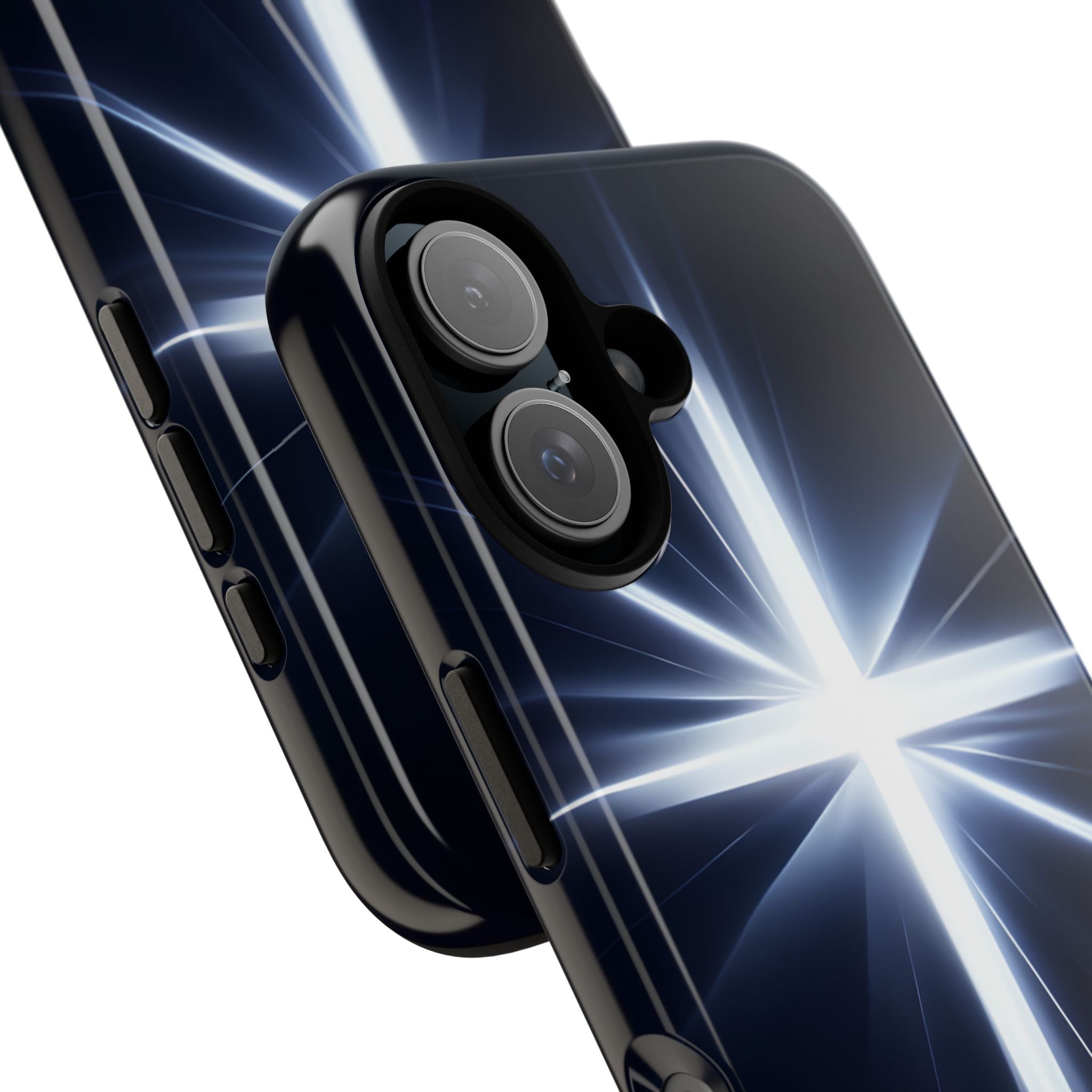 Luminous Cross Radiance - iPhone Case
