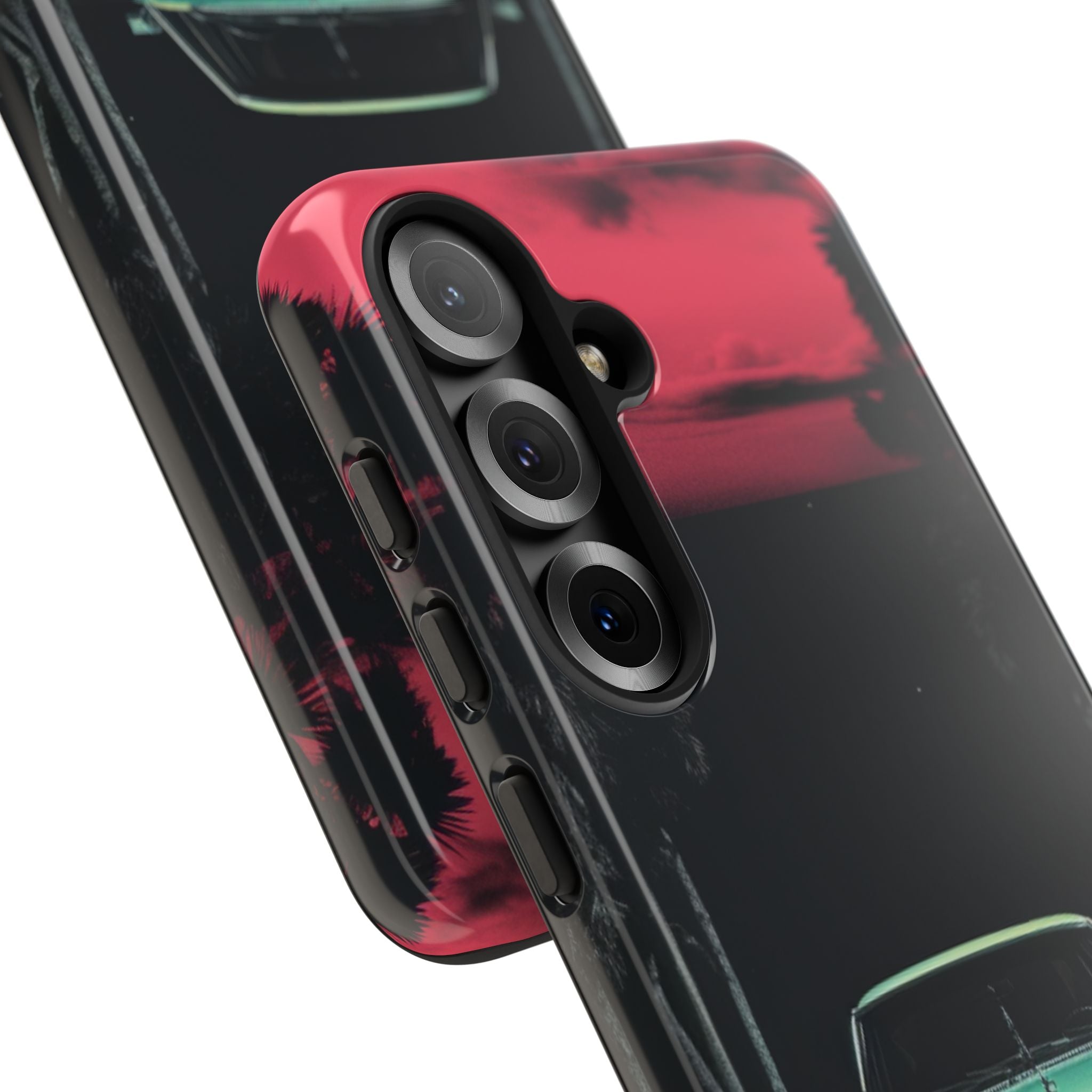 Retro Futuristic Nightscape - Samsung Case
