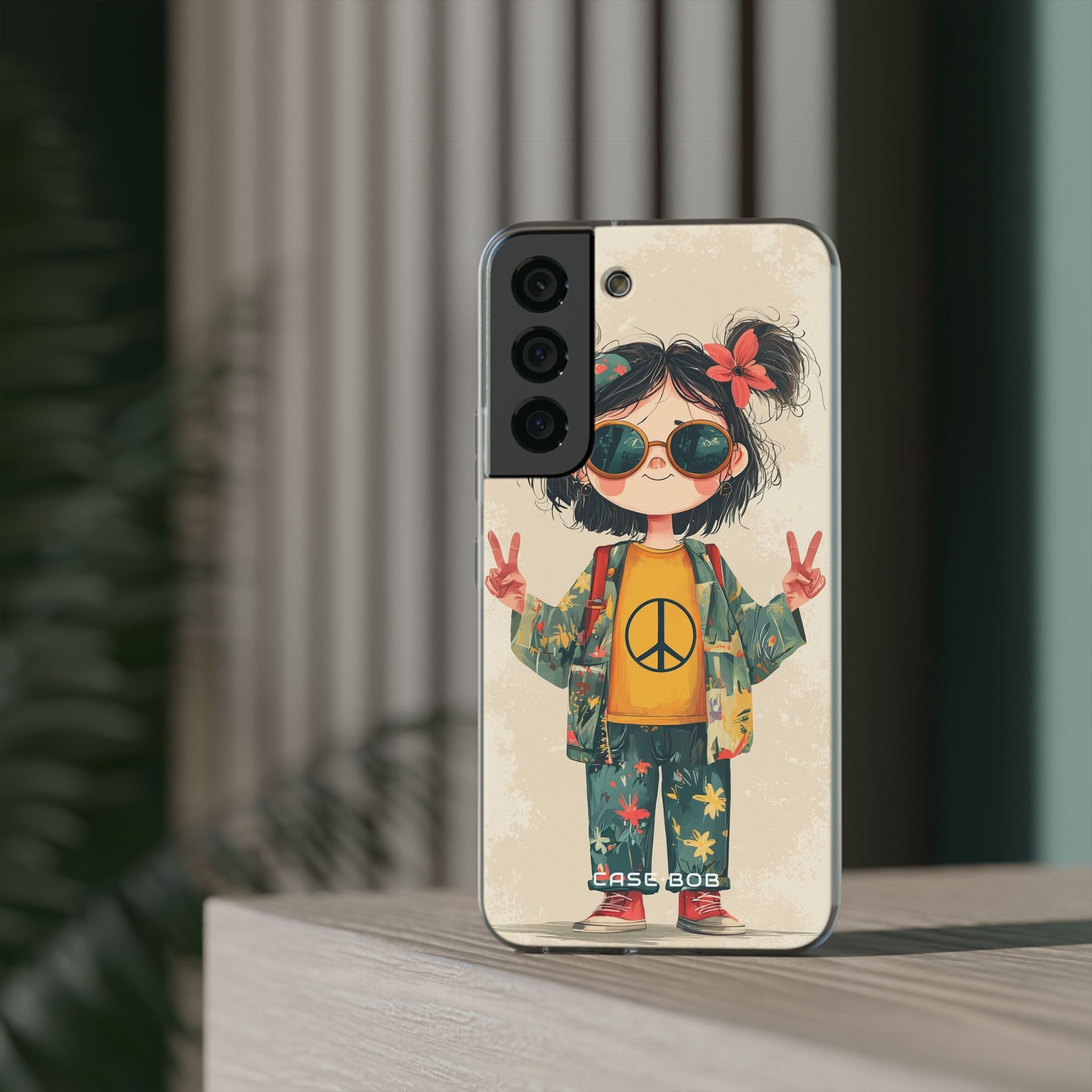 Peace Pigtails Samsung S22 - Soft