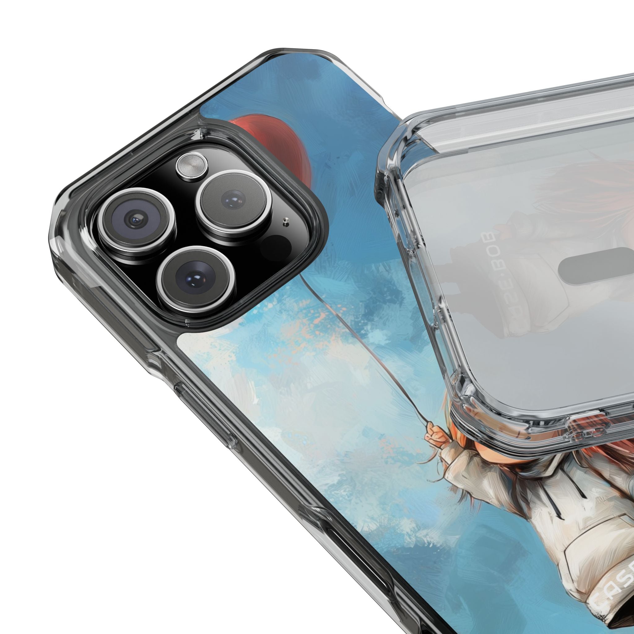 Heart Balloon Whimsy iPhone 16 Pro Case - Impact