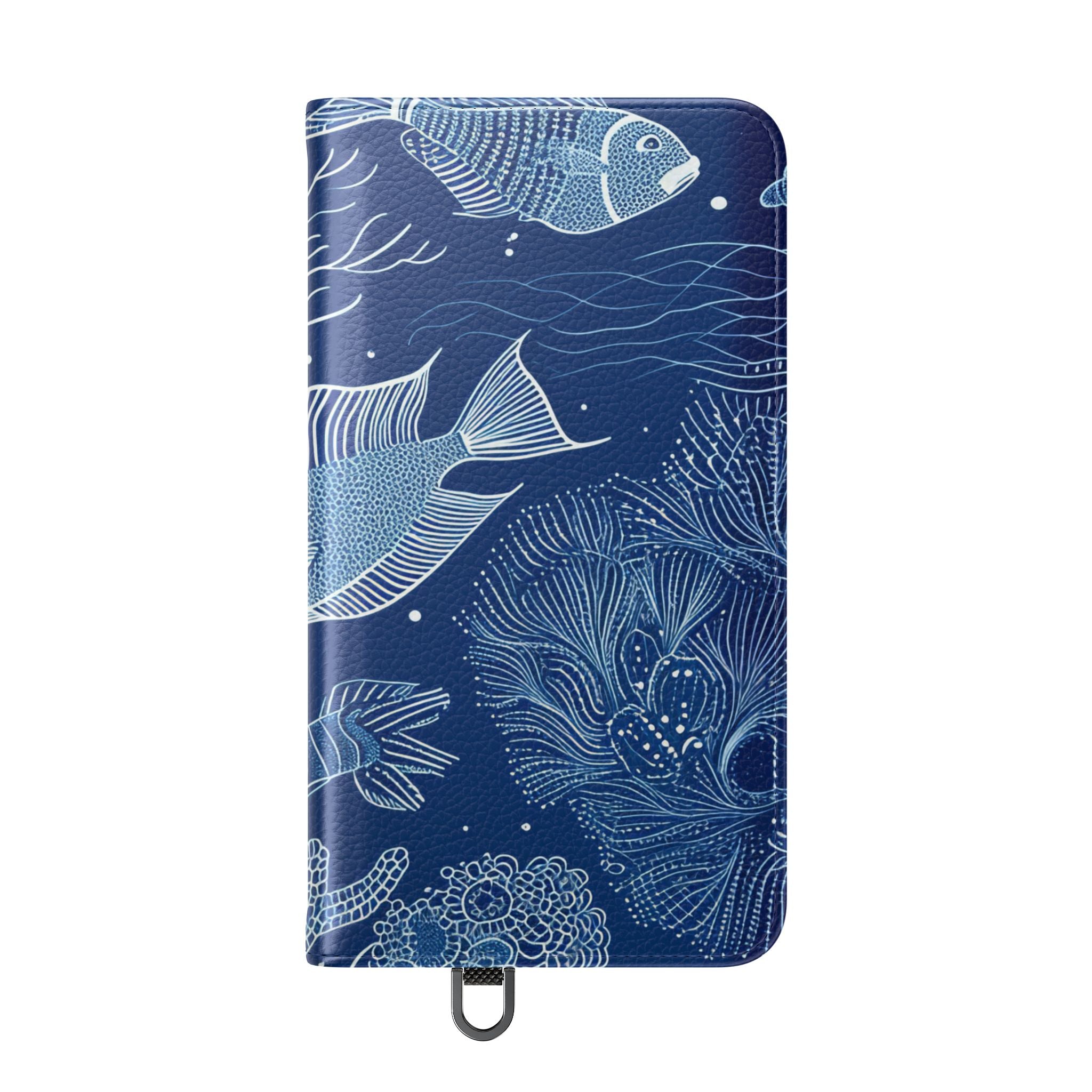 Blue Scale Reef - Samsung S24 Case - Wallet