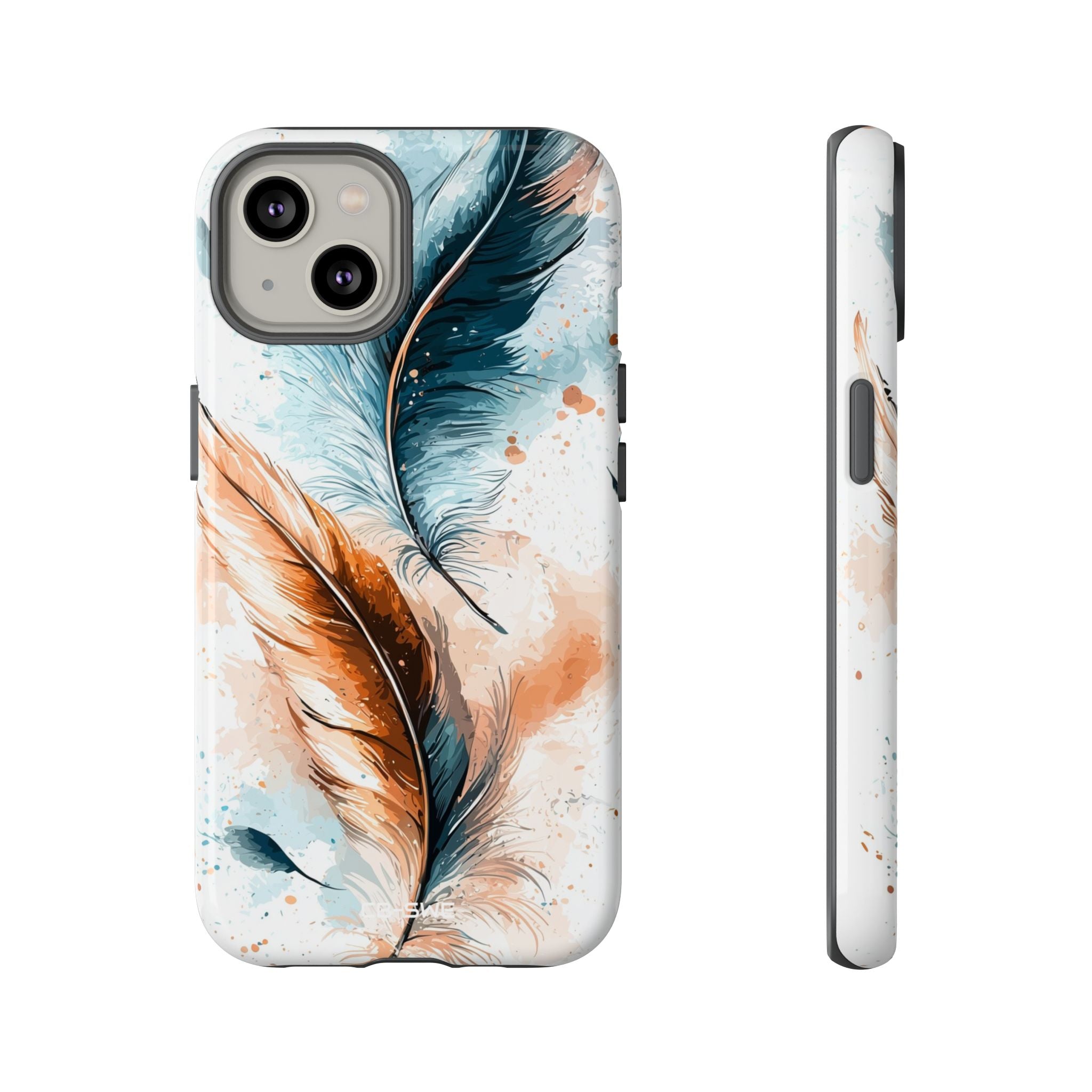 Feathers Dance Lightly - iPhone Case