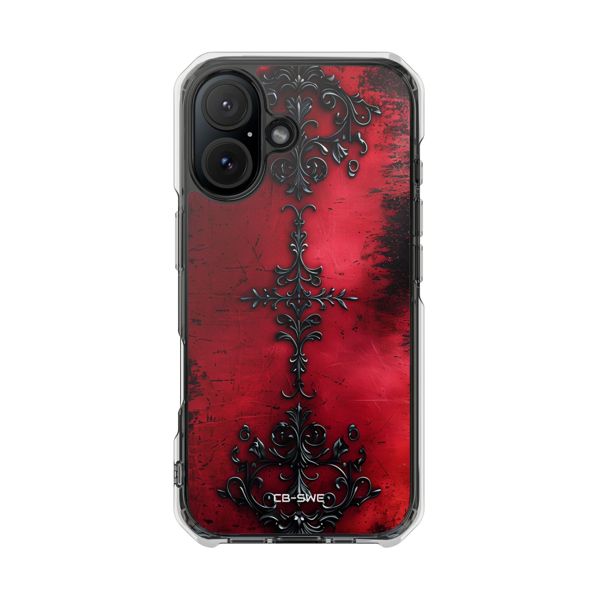 Gothic Crimson Emblem iPhone Case - Impact