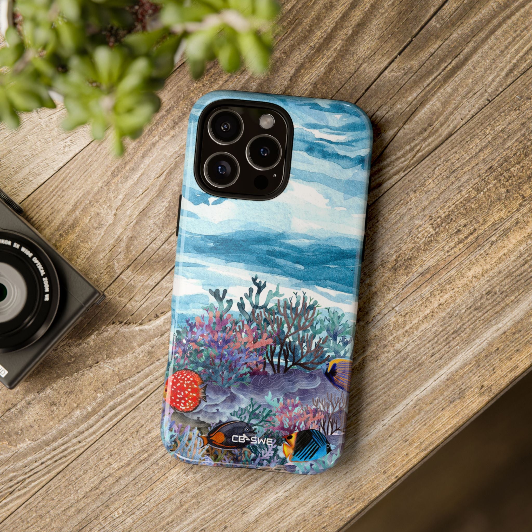 Aquatic Life Watercolors - iPhone Case