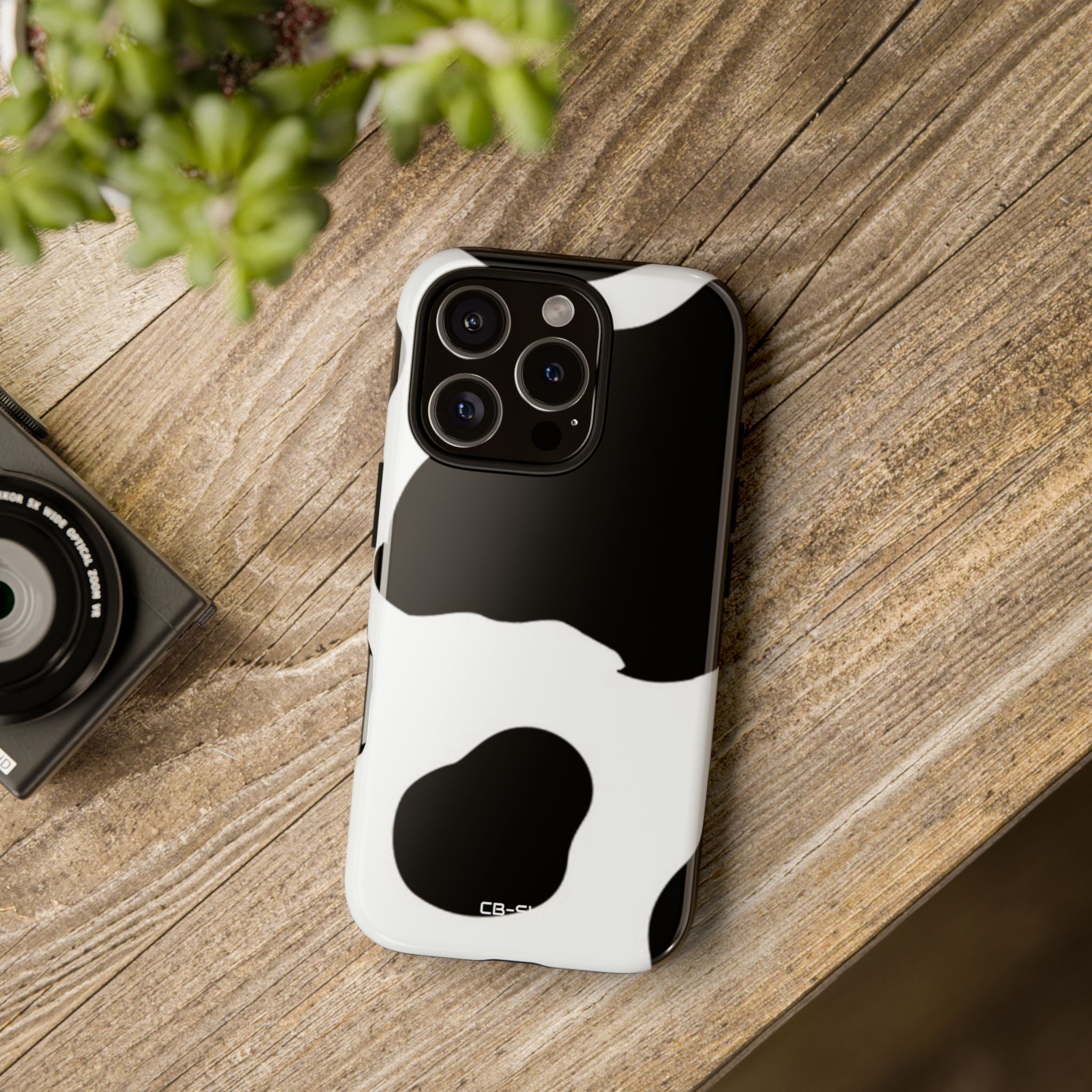 Organic Cow Print - iPhone Case