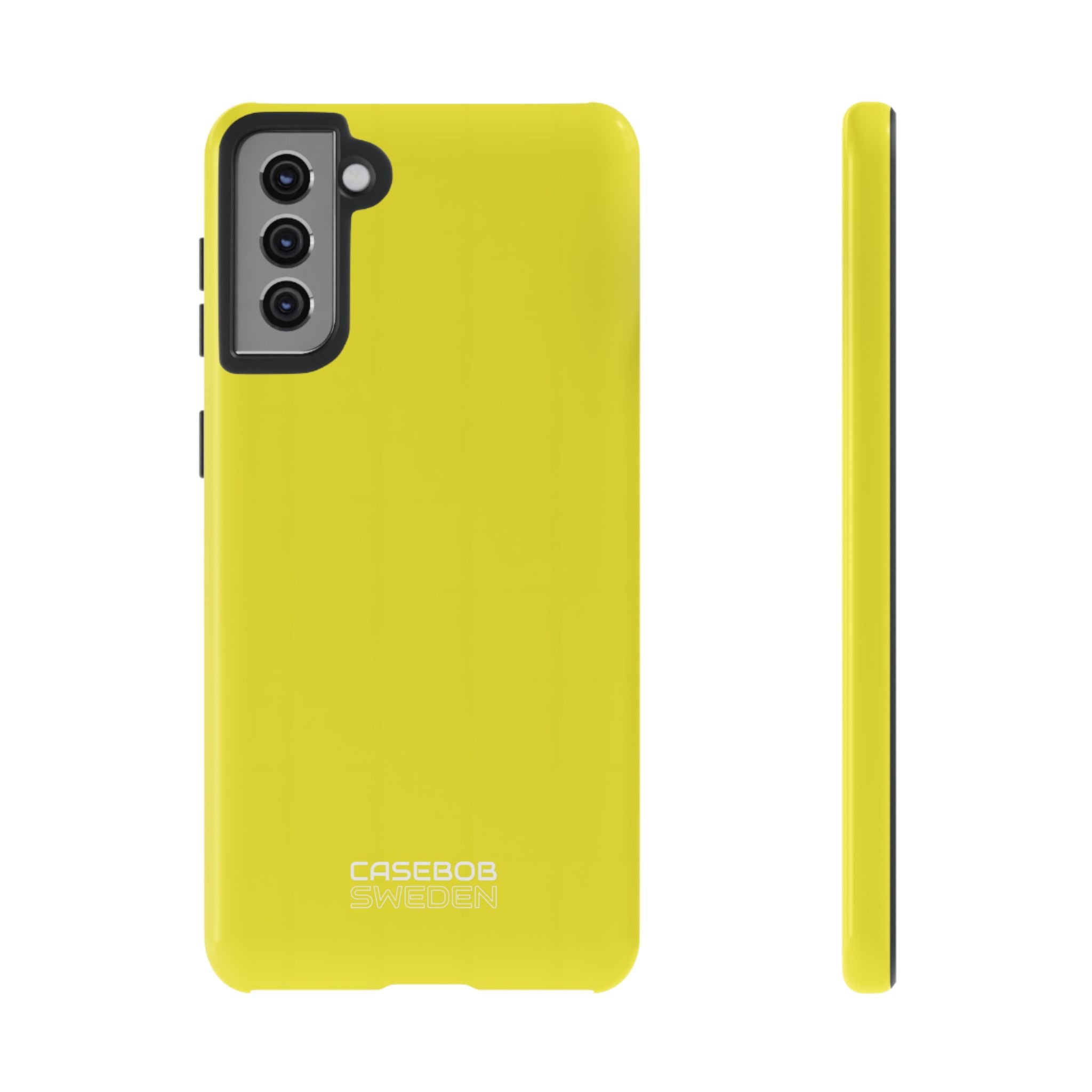 Lemon Yellow Samsung S21 - Tough