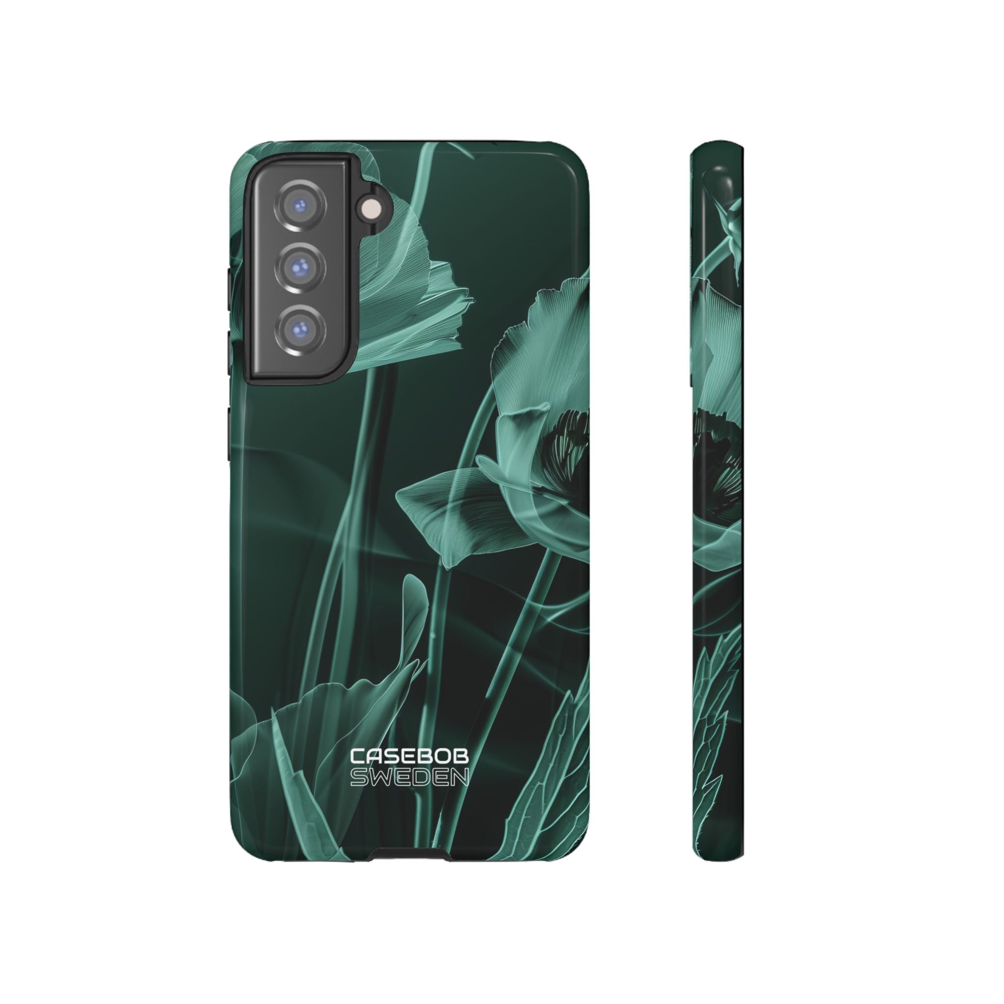 Teal Bloom Radiance Samsung S21 - Tough