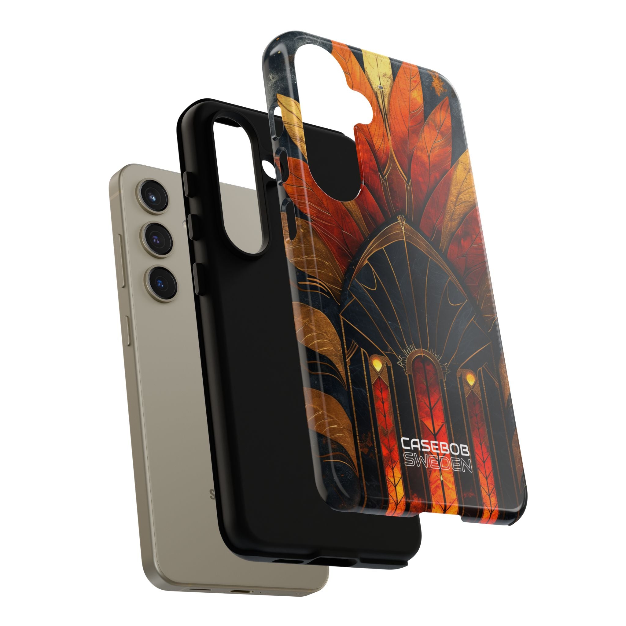Foglie ad Arco Dorato Samsung S24 - Tough